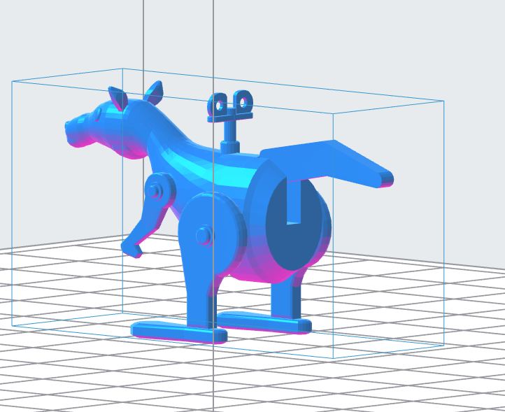 Kangaroo Wind-Up Toy – Downloadable 3D Model