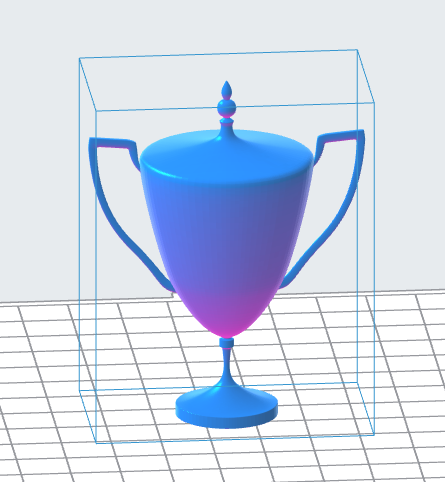 Lid Trophy Cup 3D Model (.OBJ)