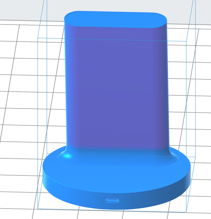 Wireless Fast Charging Station 3D Model