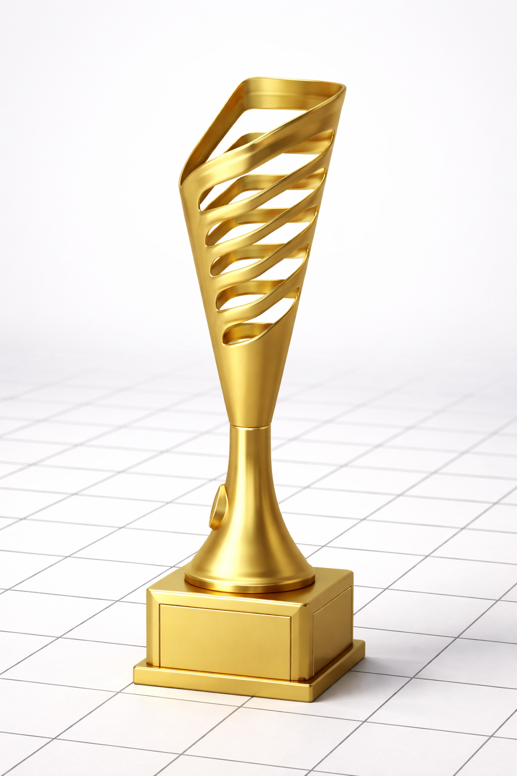 Modern Trophy Cup 3D Model (.OBJ)