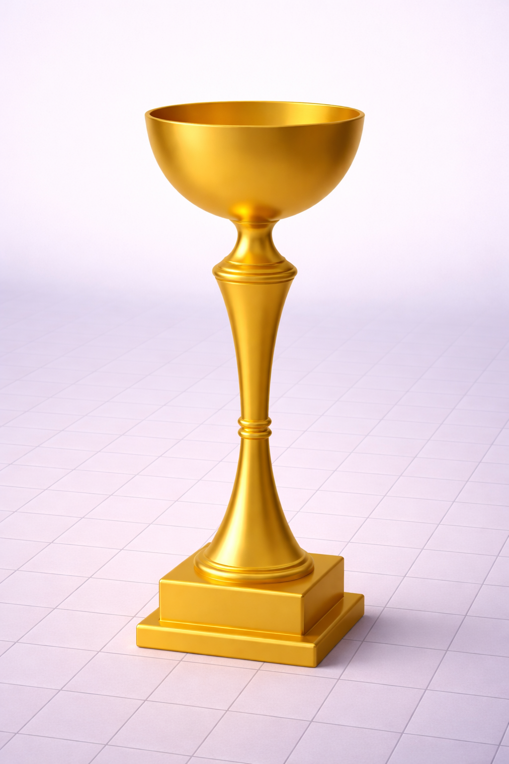 Tall Bowl Trophy 3D Model (.OBJ)