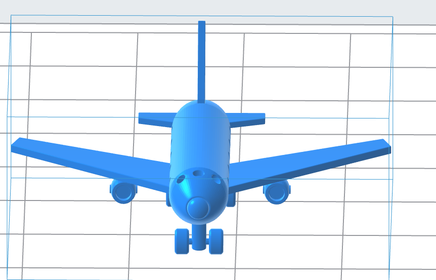 Toy Passenger Plane – Downloadable 3D Model