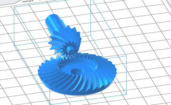 Spiral Bevel Gear 3D Model – Instant Download 