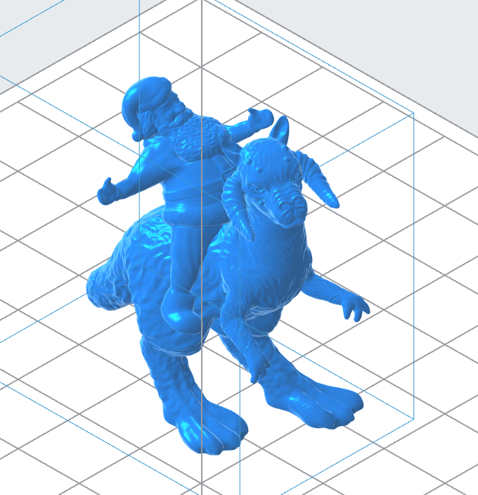 Santa On Tautanus – 3D Printable Model