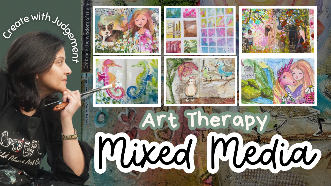 A Journey of Self-Expression in Mixed Media