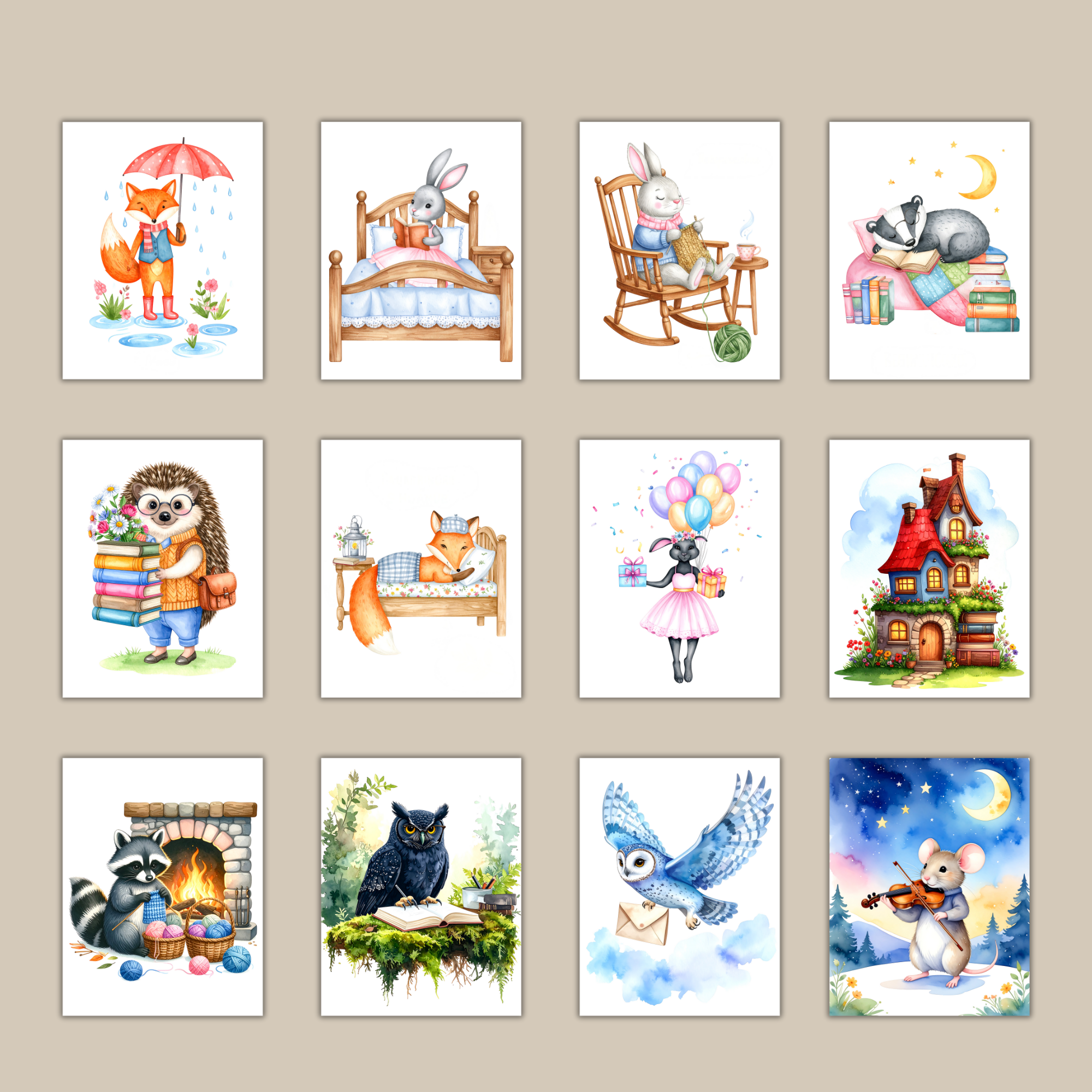 Whimsical Woodland Artist Reference Ebook