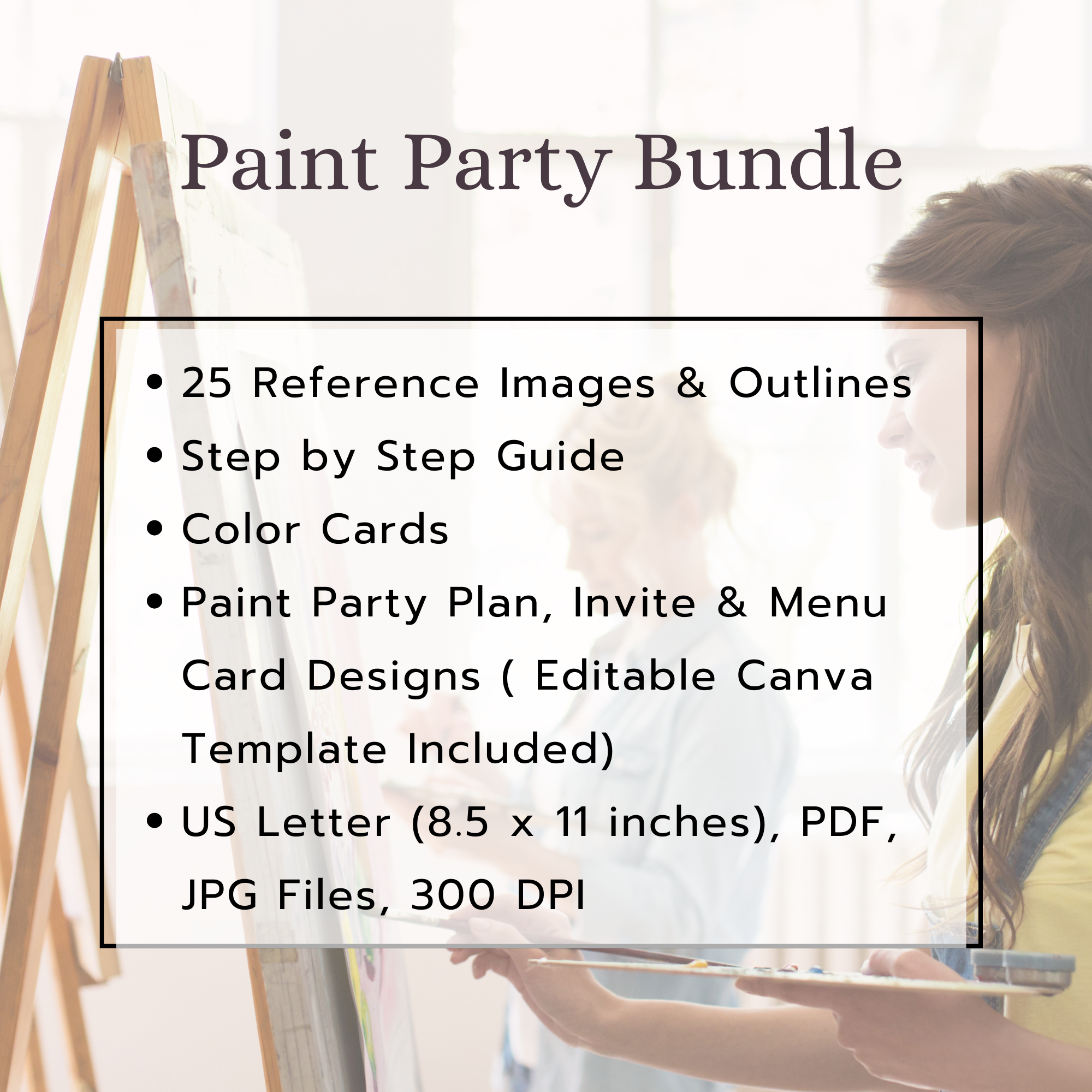 Harvest Whispers – Fall Paint Party Printables
