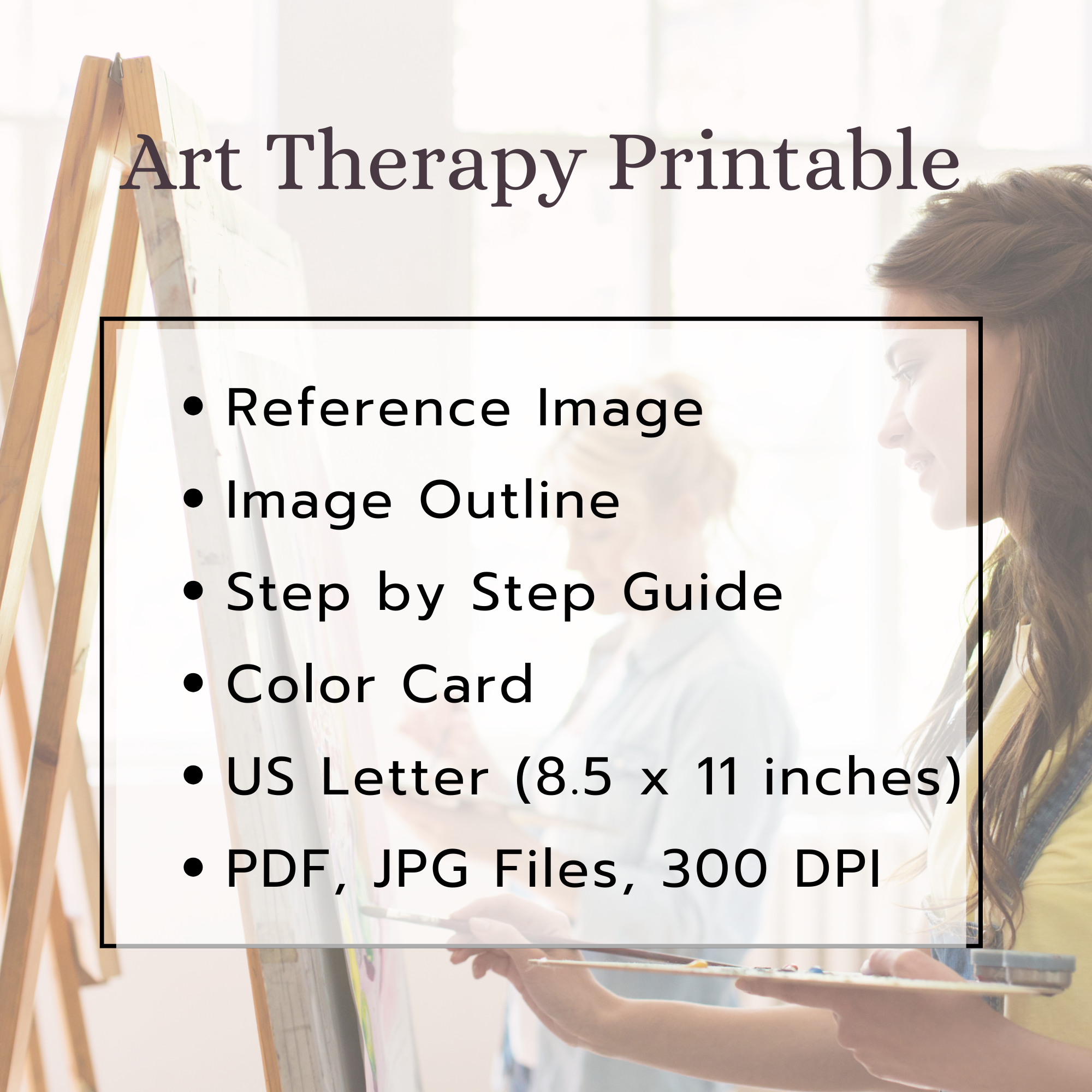 Healing Heart – Art Therapy Printable