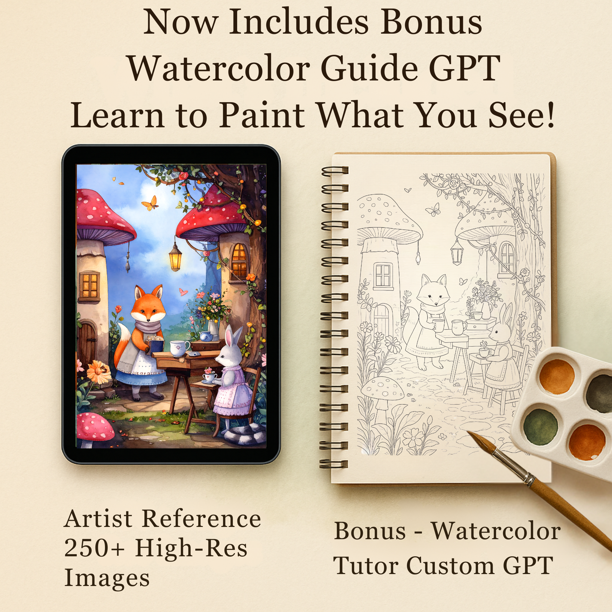 Whimsical Woodland Artist Reference Ebook