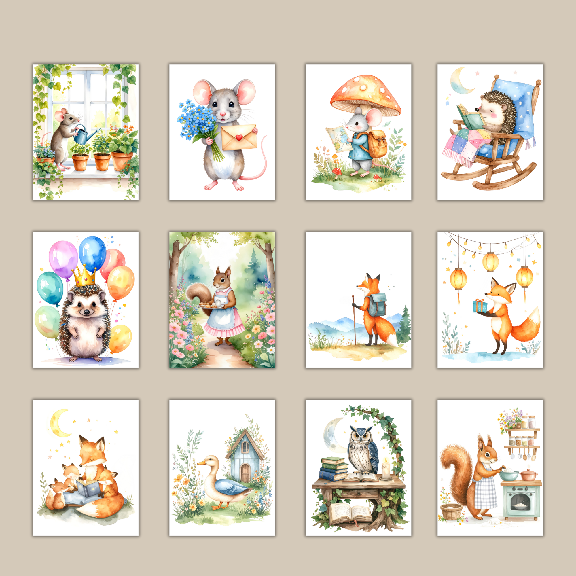 Whimsical Woodland Artist Reference Ebook