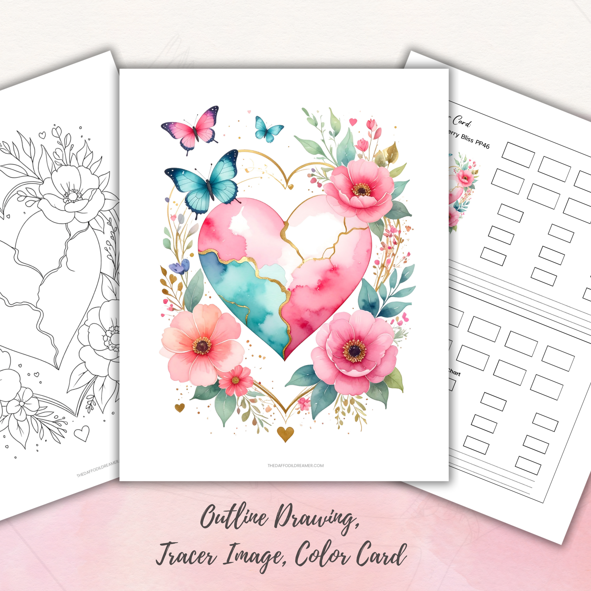 Healing Heart – Art Therapy Printable