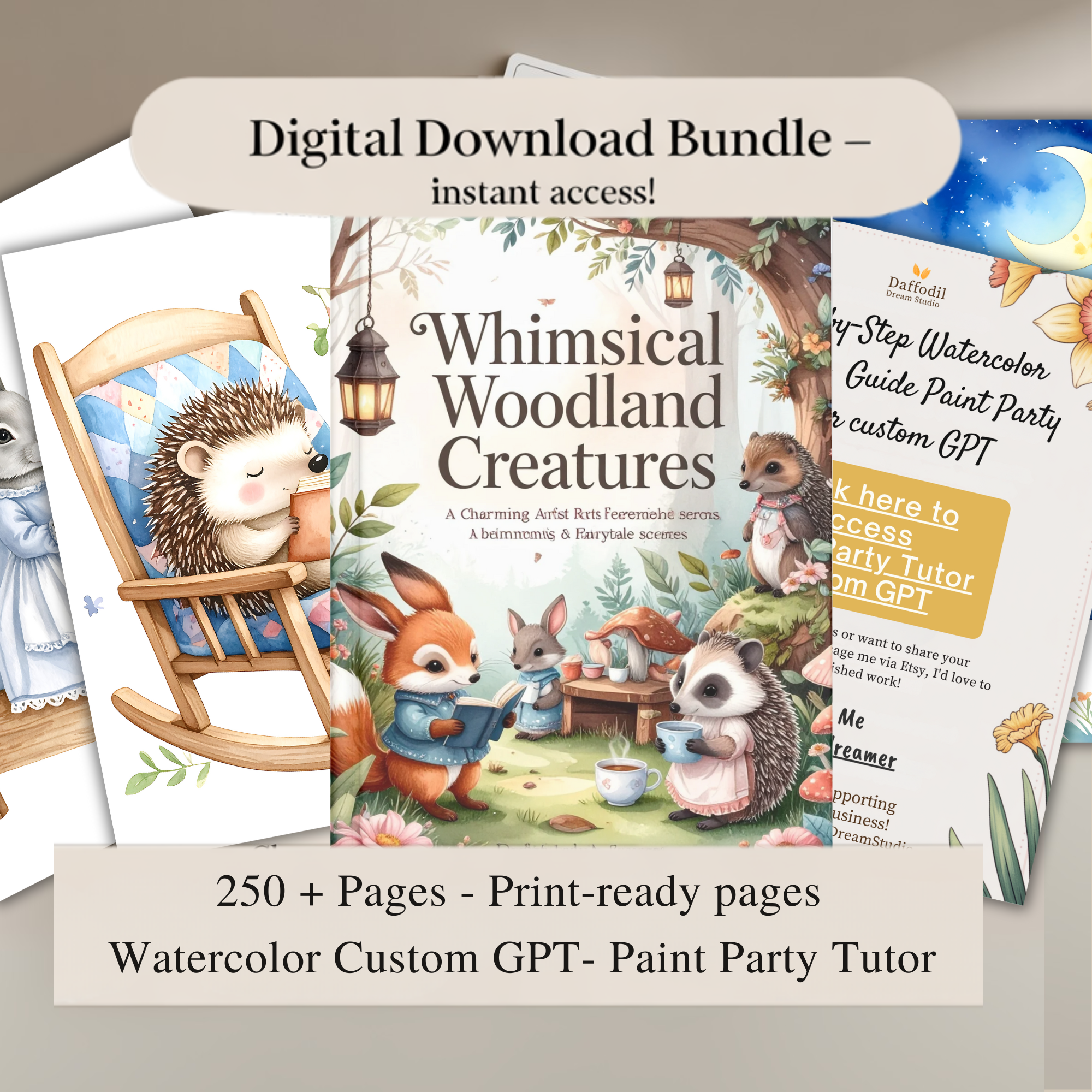 Whimsical Woodland Artist Reference Ebook