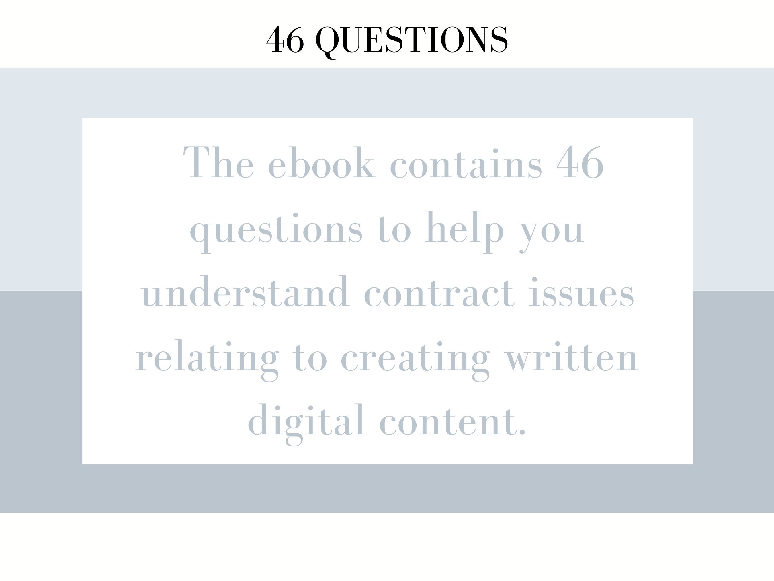 Bloggers & Writers - 2025 Contract Law Ebook