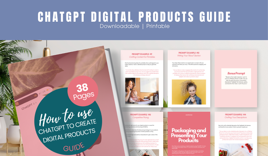 ChatGPT Digital Products guide