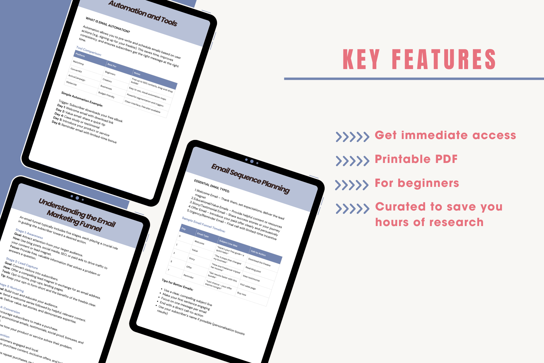 Email Marketing Funnel Planner
