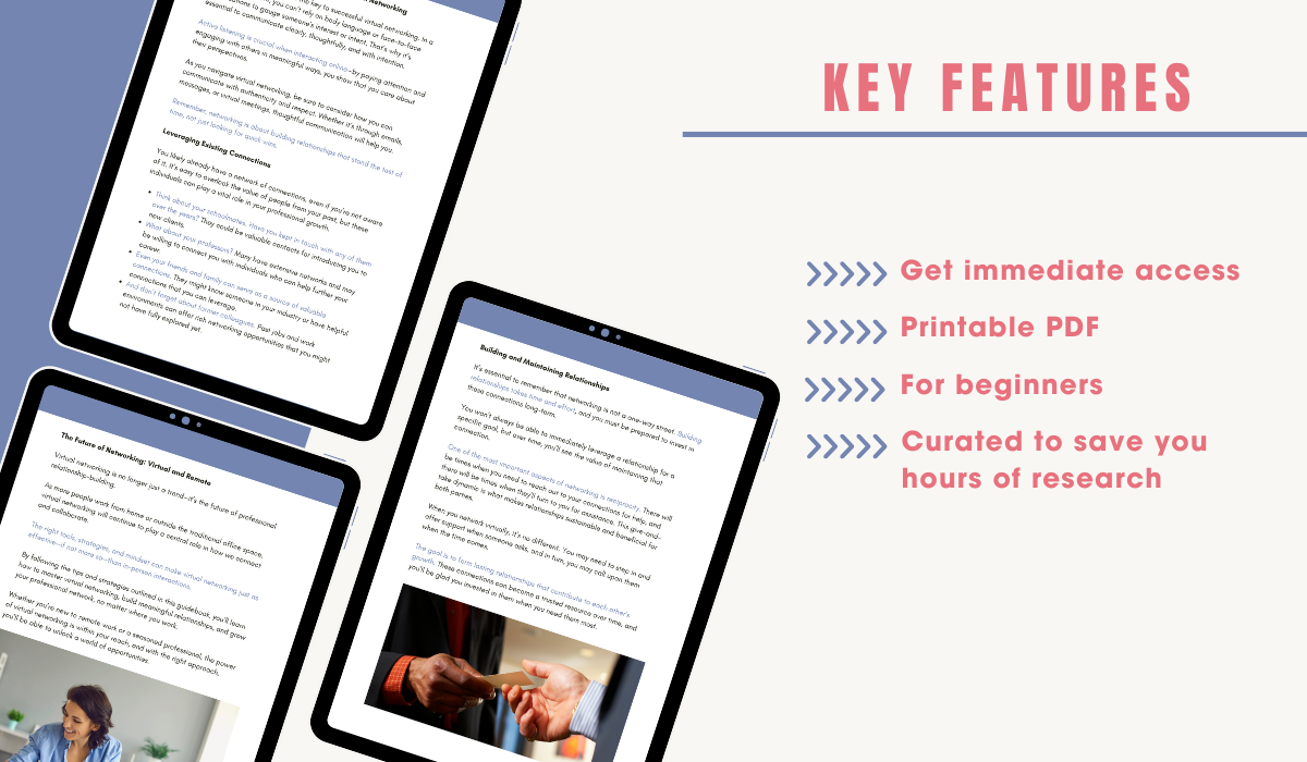 Virtual networking success