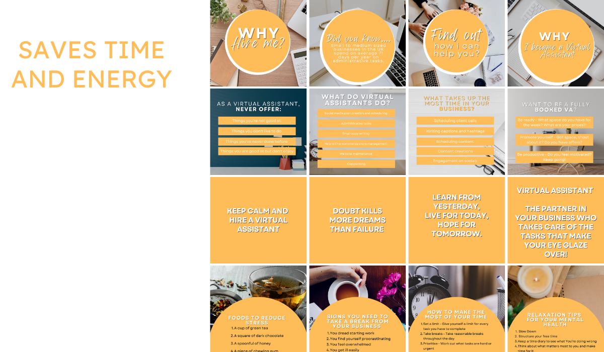 50 Facebook posts for Virtual Assistants