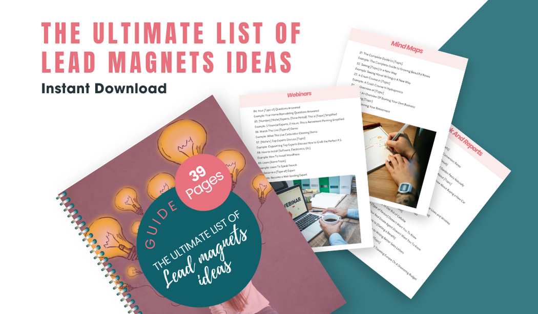 The Ultimate List of Lead Magnet Ideas