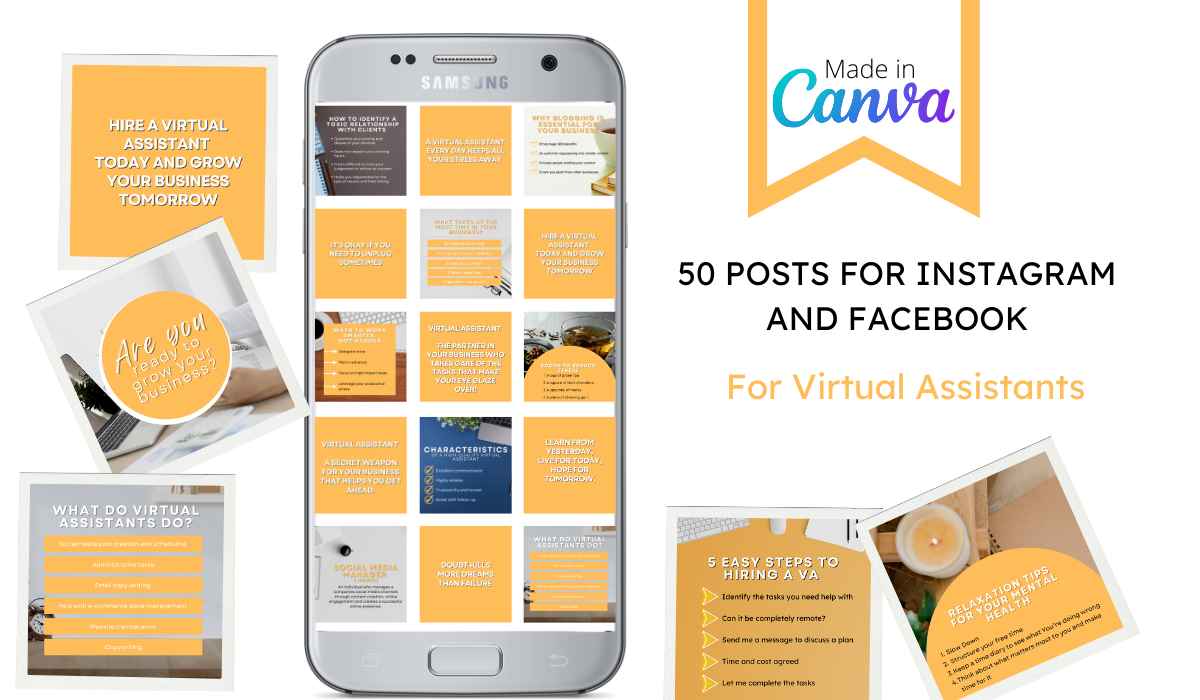 50 Facebook posts for Virtual Assistants
