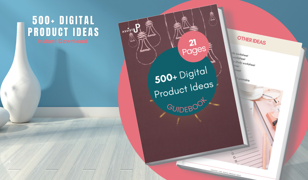 500+ Digital Product Ideas