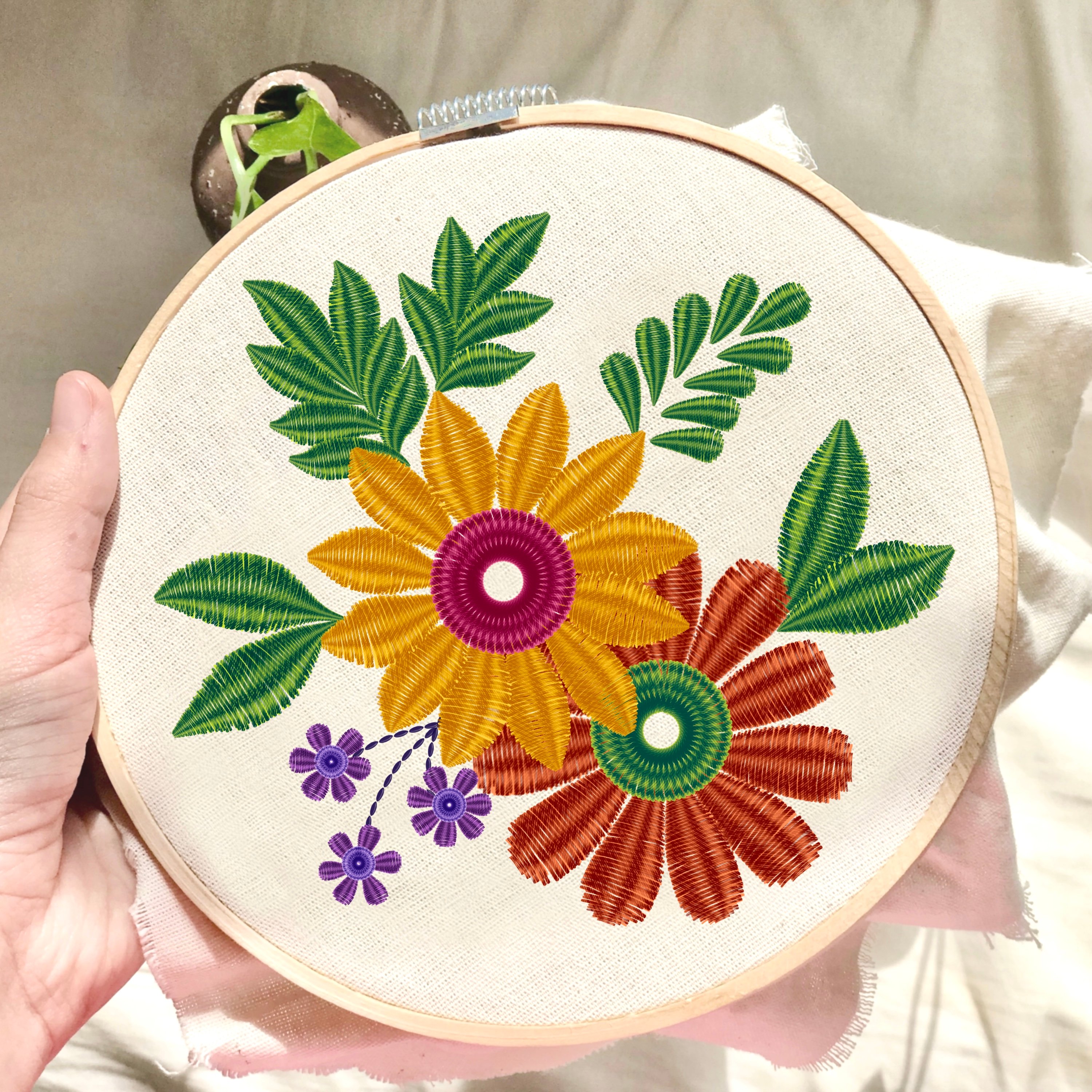 Procreate Embroidery Dual Colour Brushset