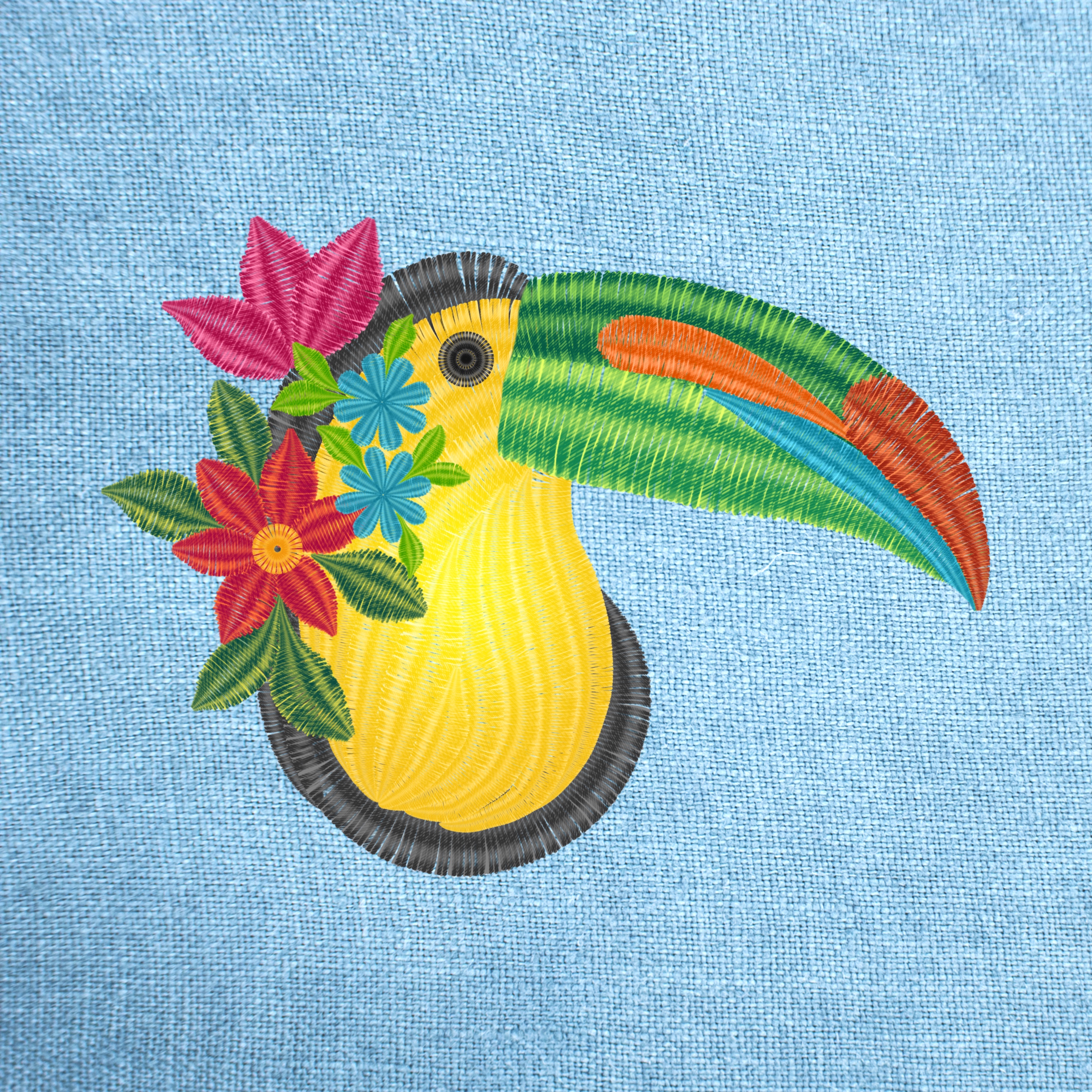 Procreate Embroidery & Sequin Dual Colour Brushes