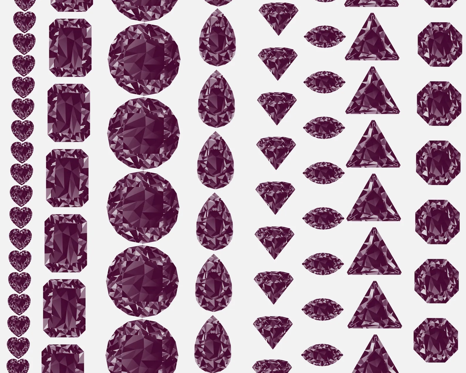 Procreate diamond brushes for iPad and iPad Pro
