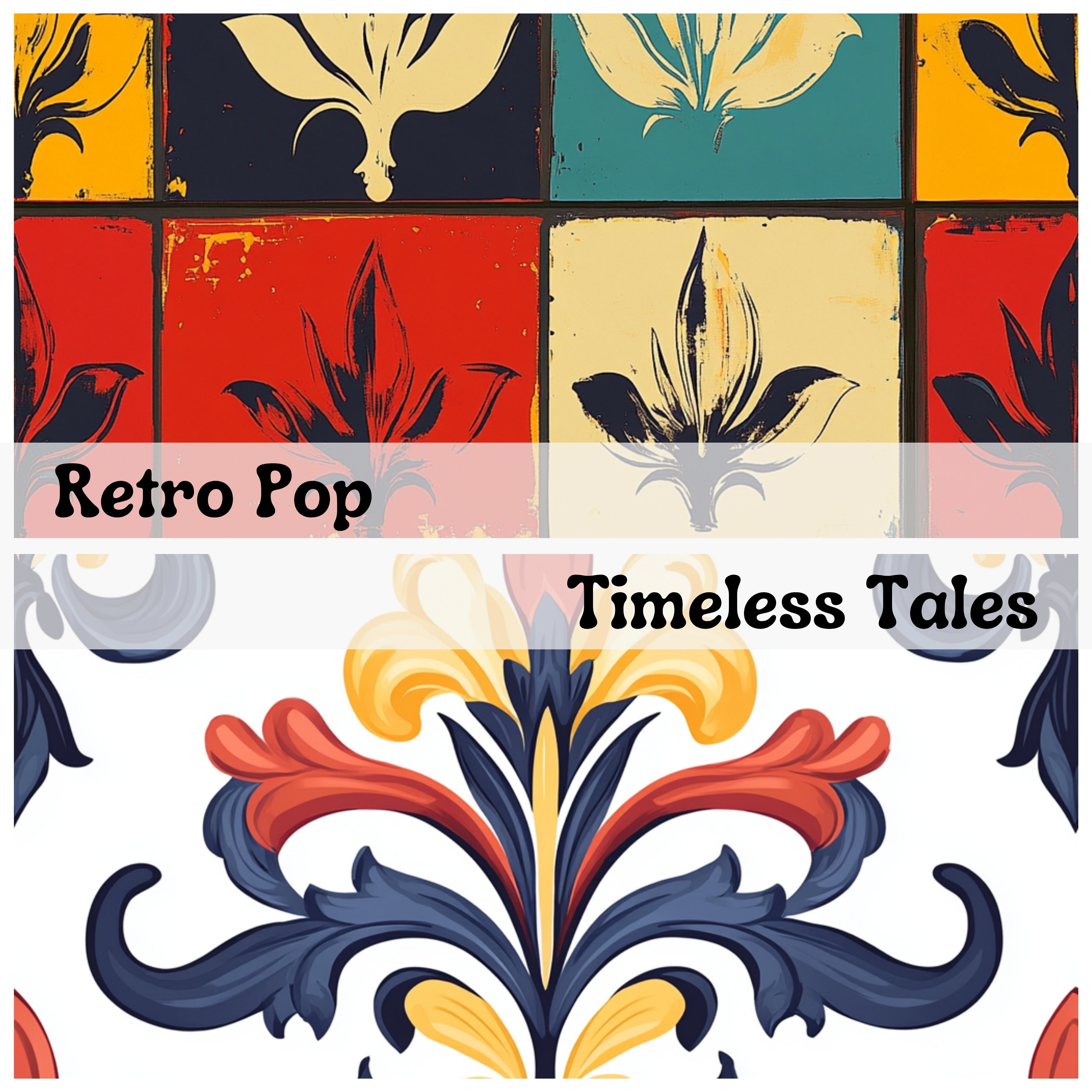 MIDCENTURY MAGIC Seamless Digital Papers