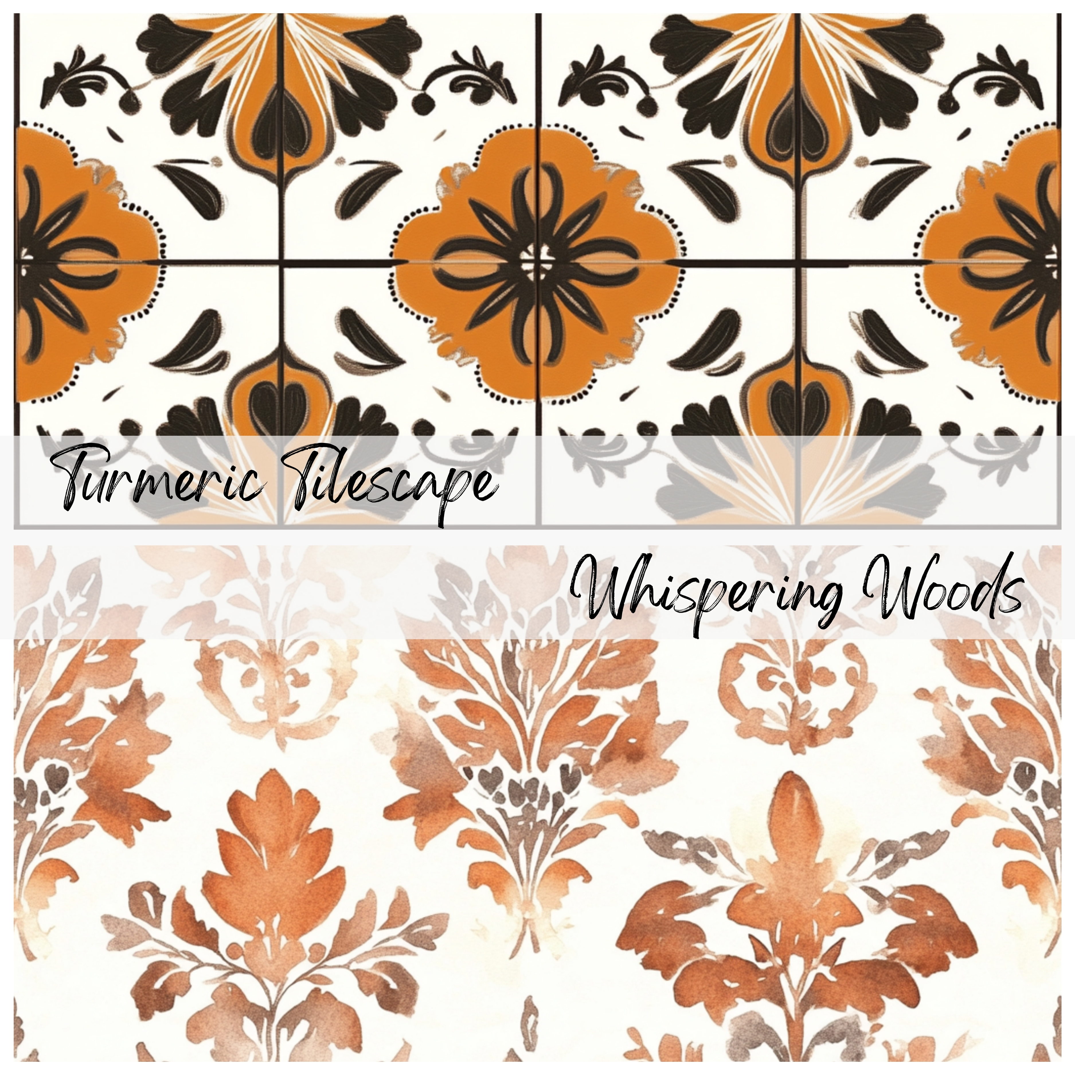 AUTUMN LEAVES Seamless Digital Papers
