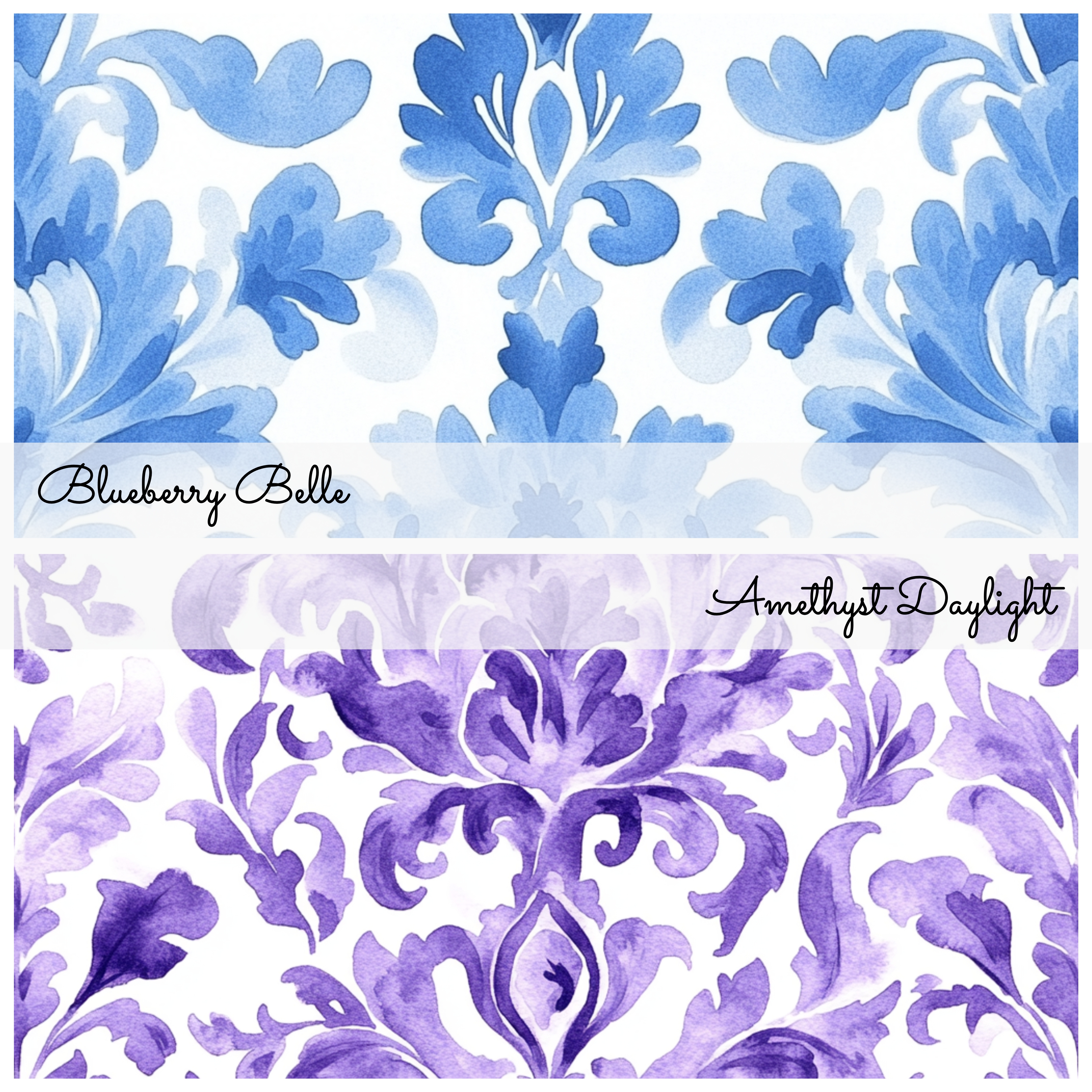 MYSTIC TOILE DE JOUY Seamless Digital Paper Bundle