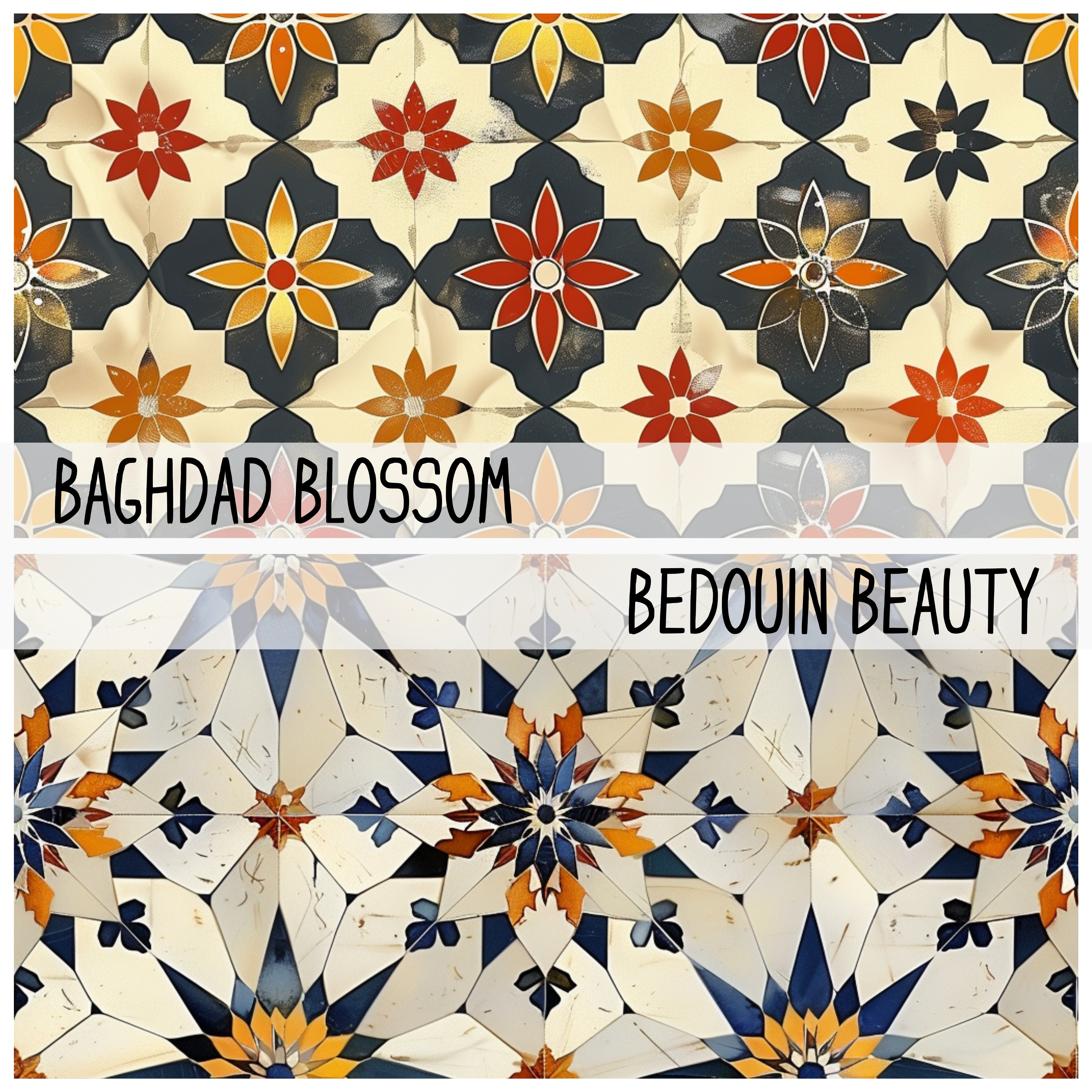 ISLAMIC GEOMETRICS Seamless Digital Papers