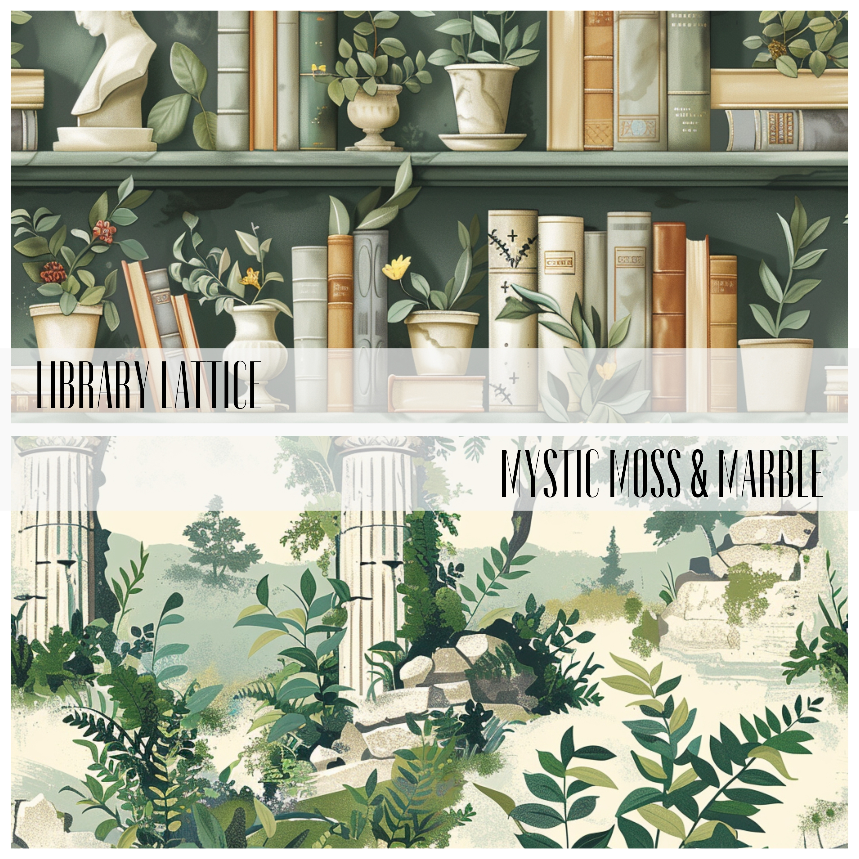 LIGHTER ACADEMIA Seamless Digital Paper Bundle