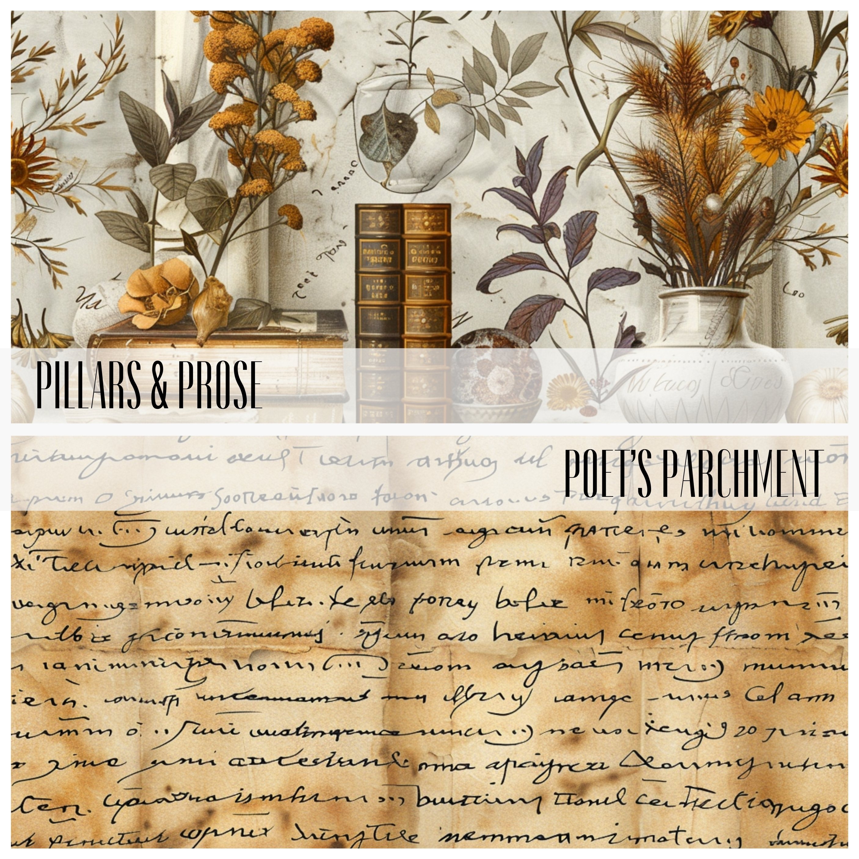 LIGHTER ACADEMIA Seamless Digital Paper Bundle