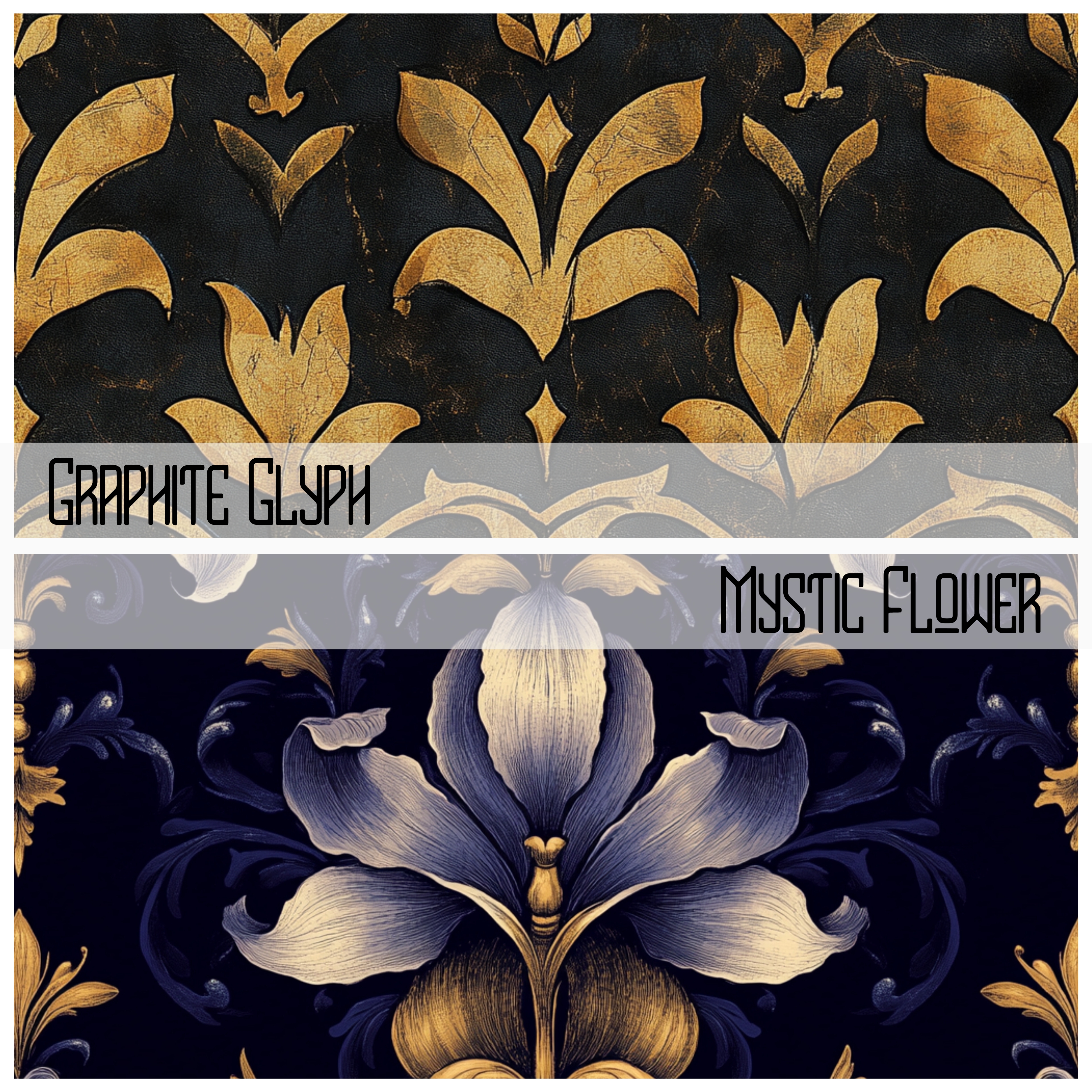 SHADOWED ELEGANCE Seamless Digital Papers