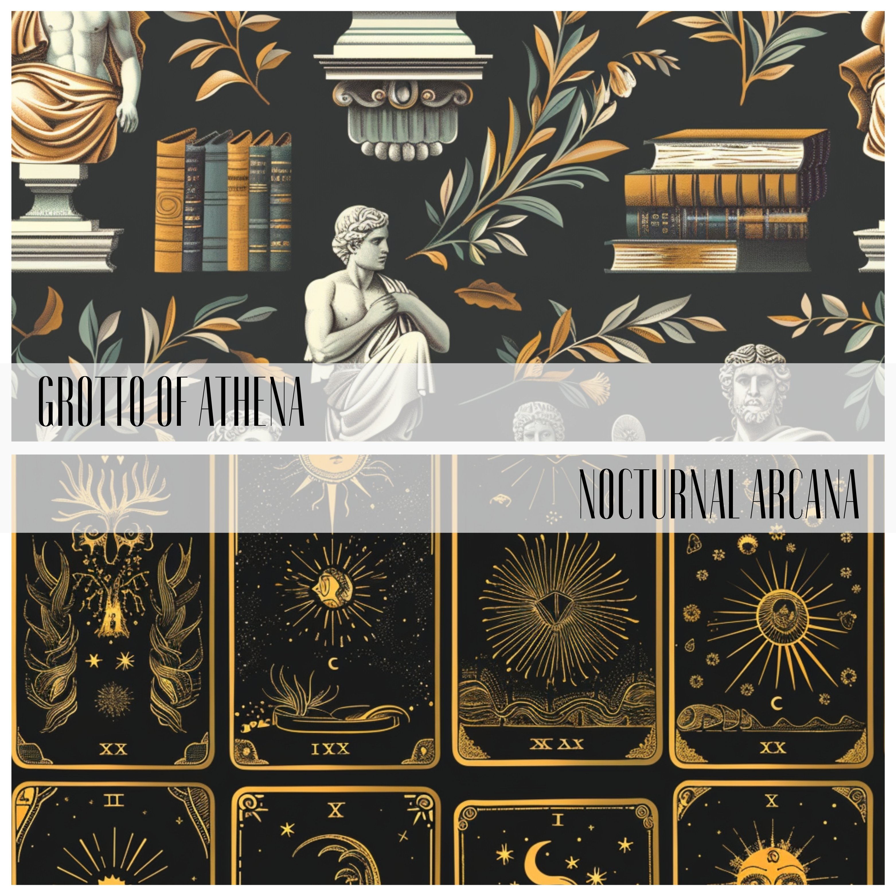DARKEST ACADEMIA Seamless Digital Papers