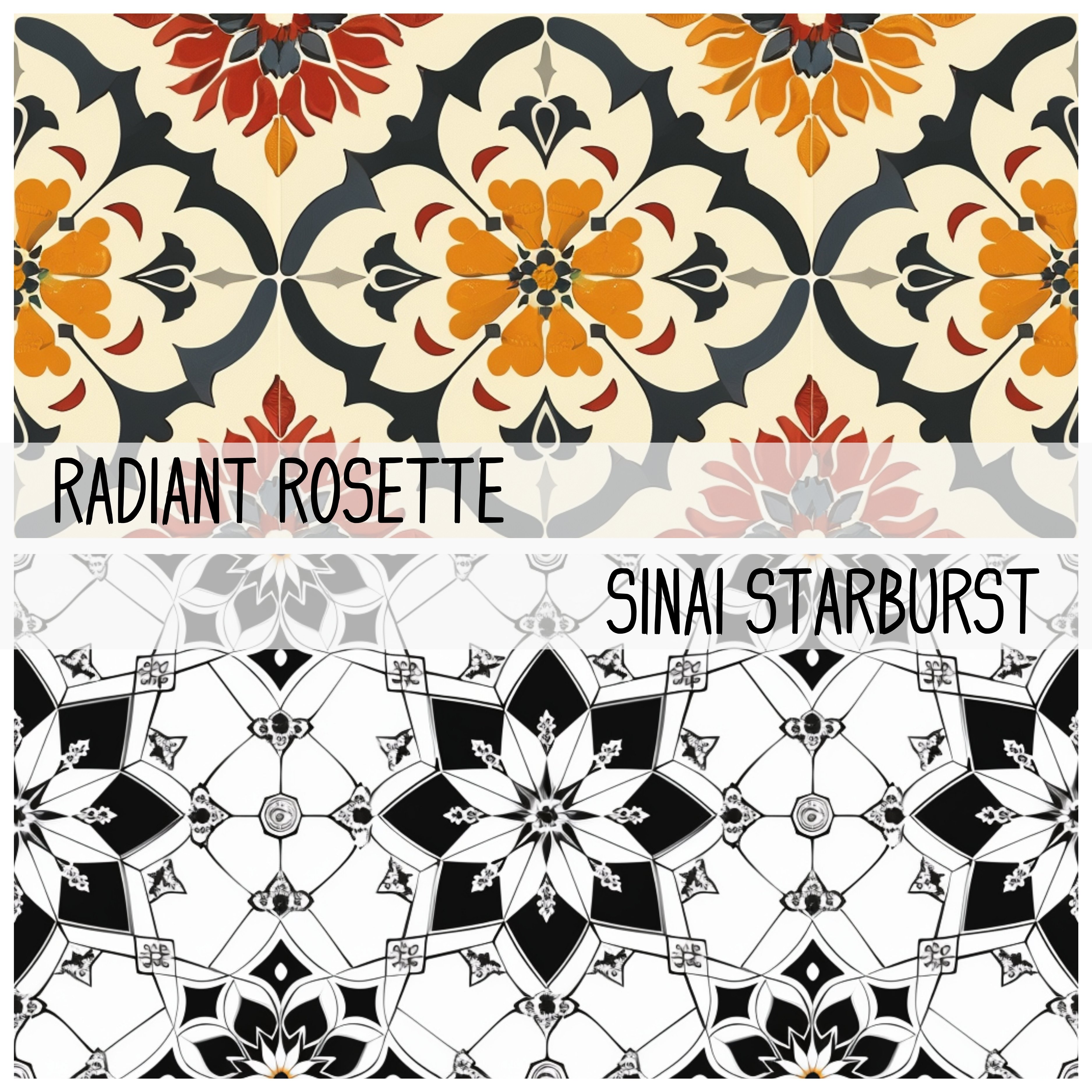 ISLAMIC GEOMETRICS Seamless Digital Papers