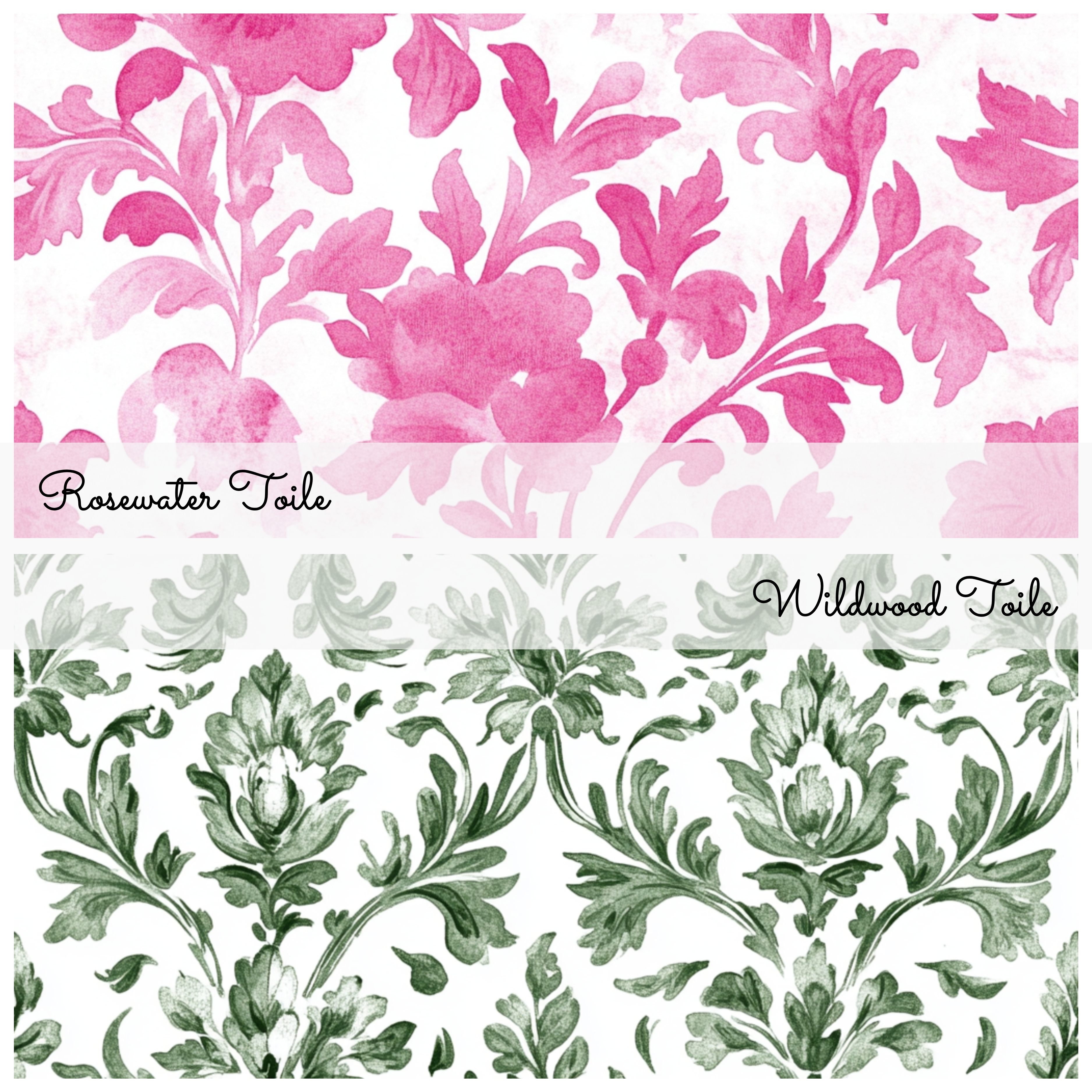 SPRINGTIME TOILE DE JOUY Seamless Digital Papers
