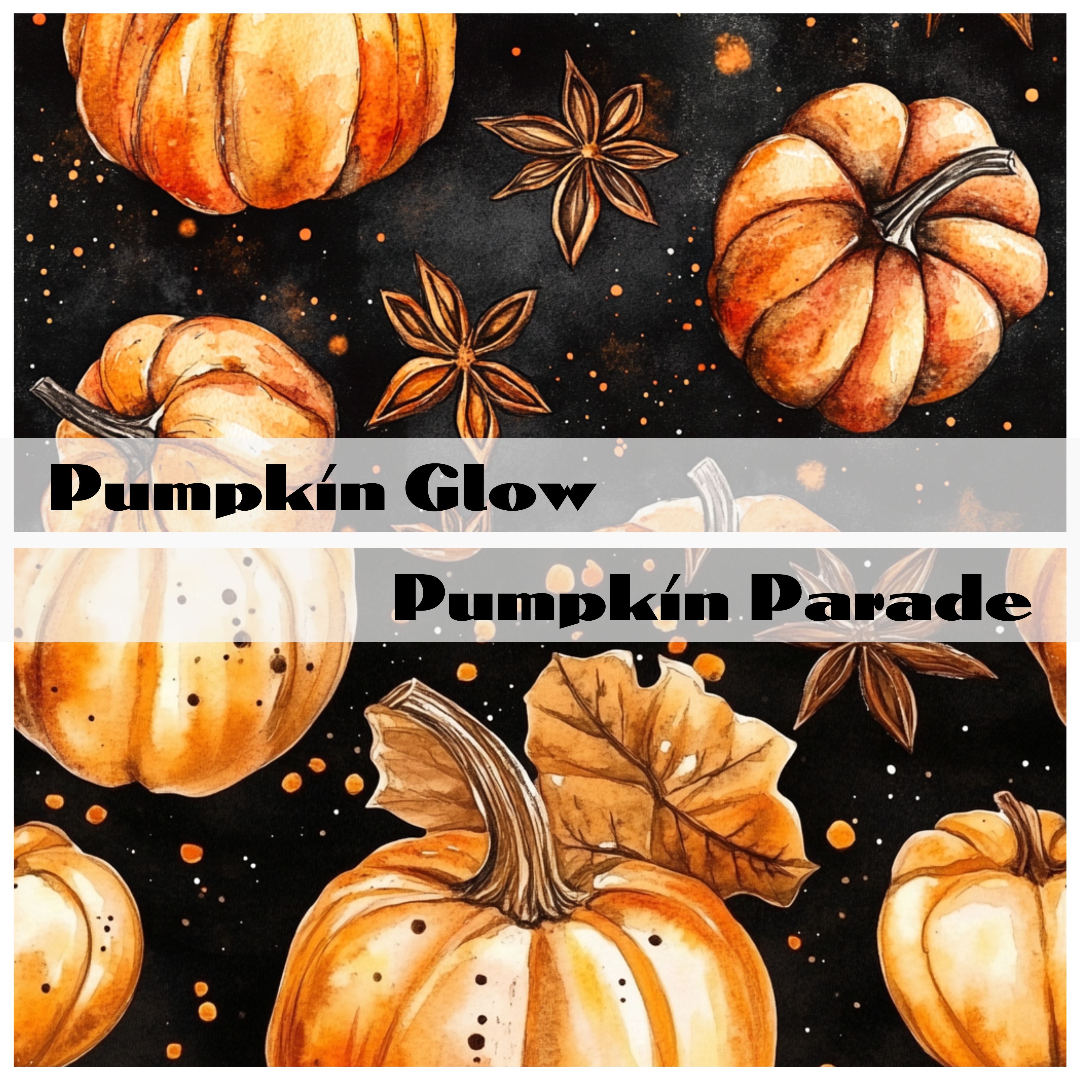 PUMPKIN SPICE Seamless Digital Papers