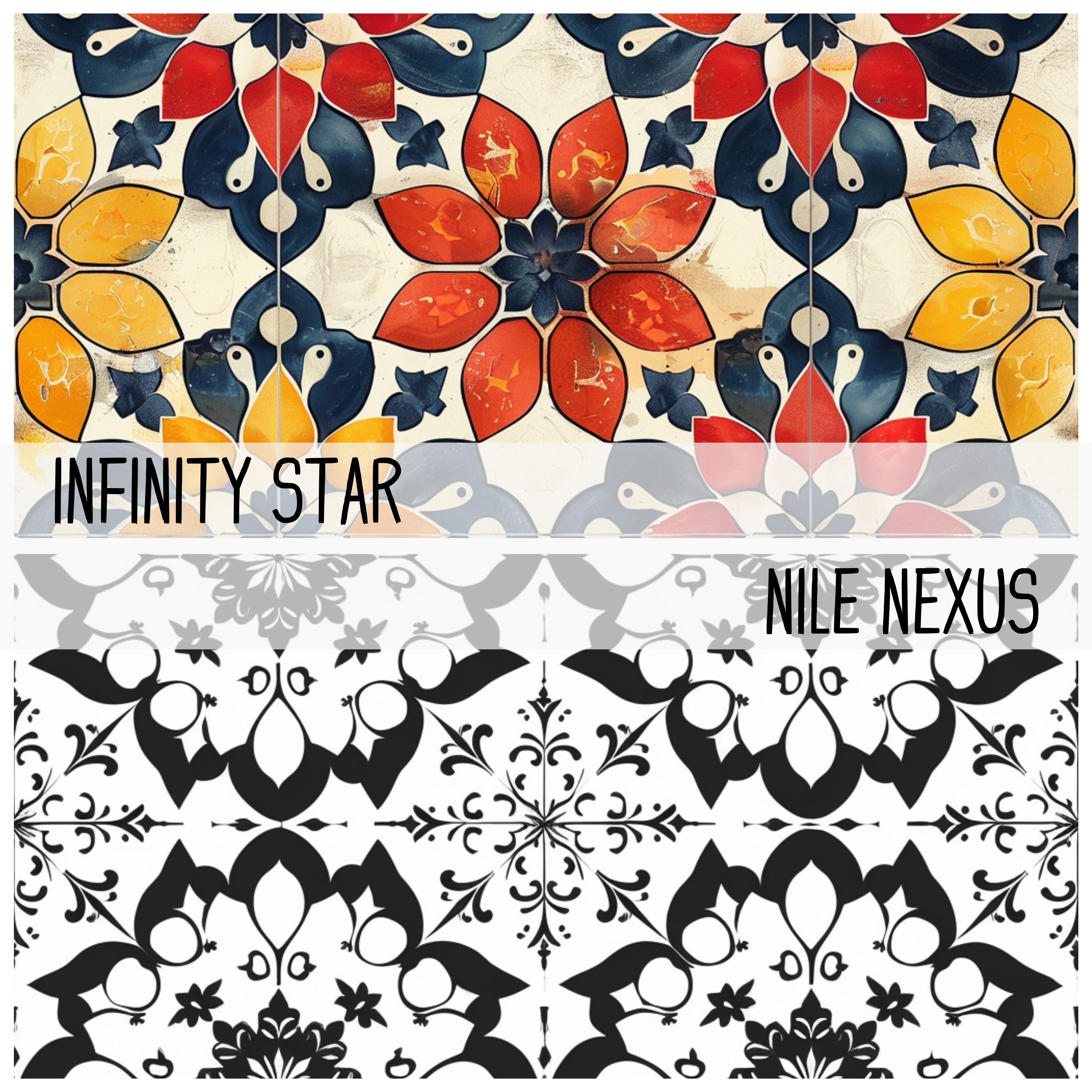 ISLAMIC GEOMETRICS Seamless Digital Papers