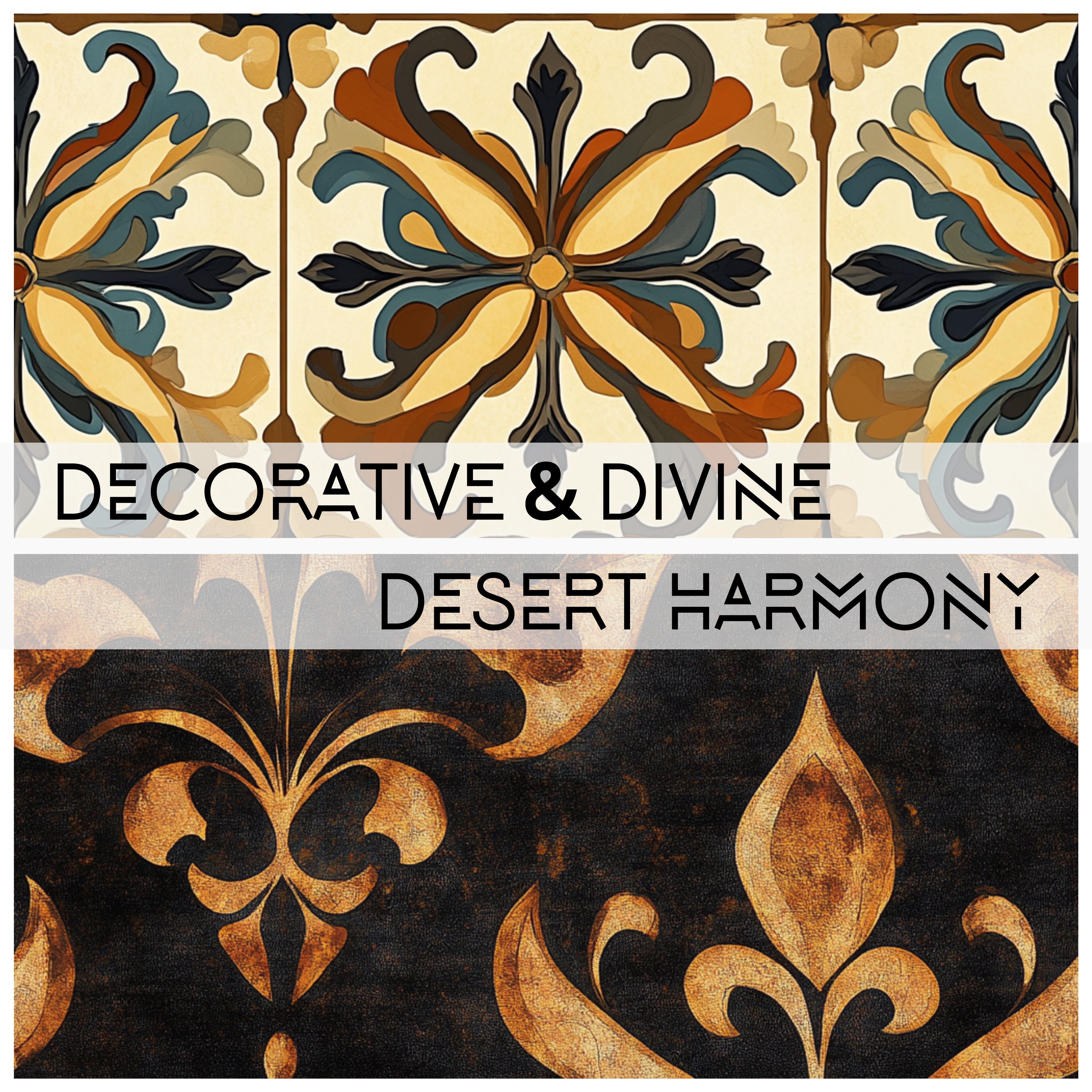 CULTURAL CRESCENTS Seamless Digital Paper Bundle