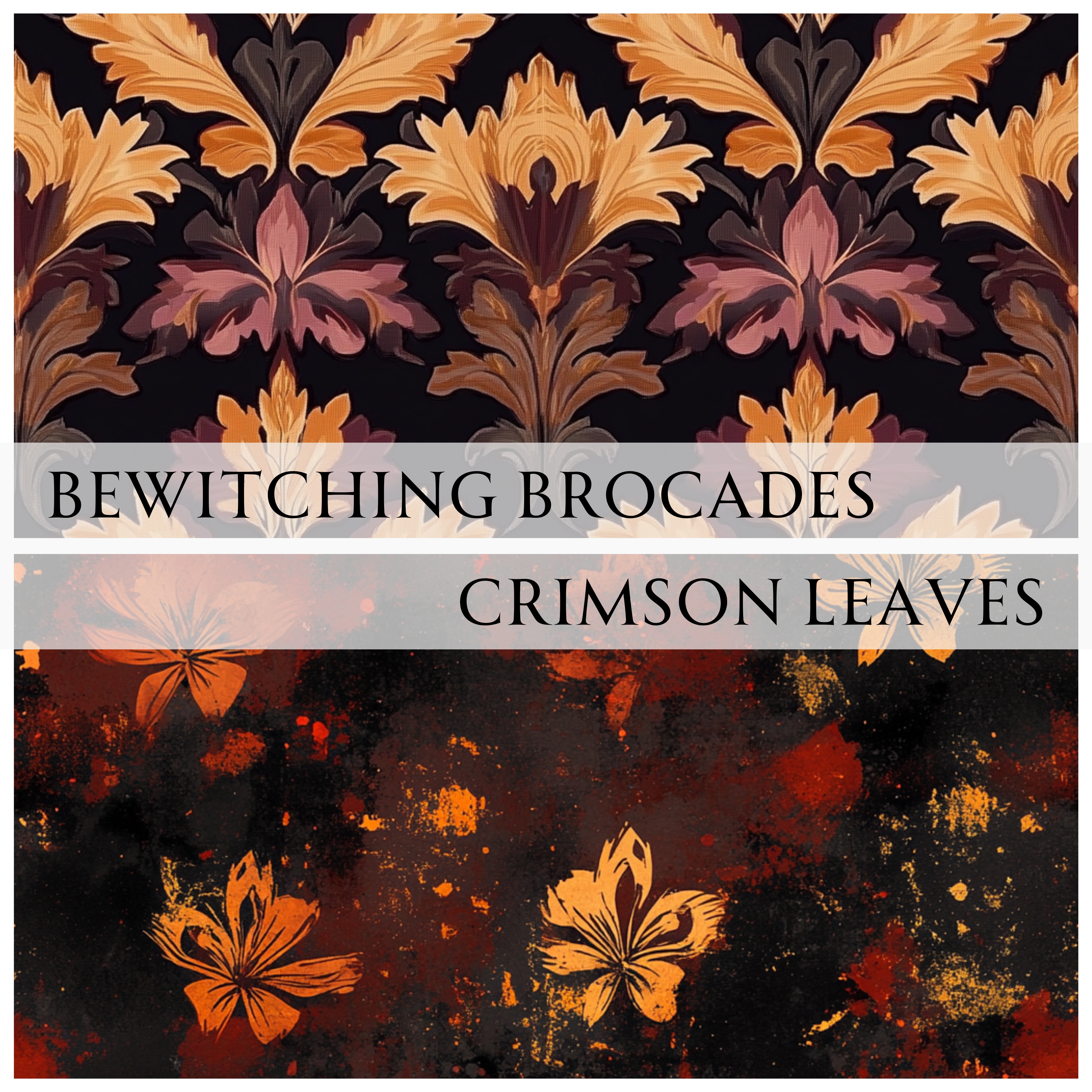 AUTUMN ACADEMIA Seamless Digital Papers