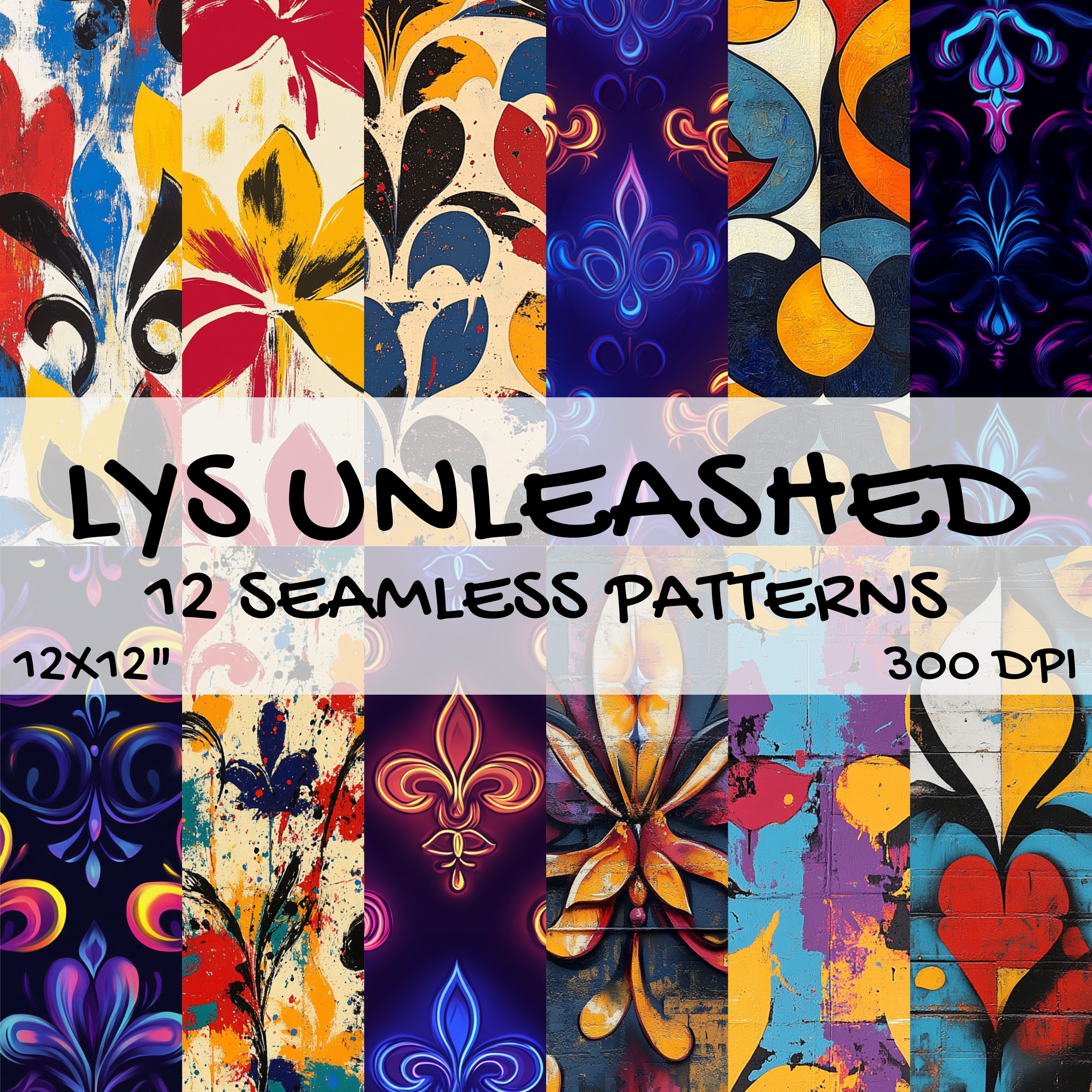 LYS UNLEASHED Seamless Digital Paper Bundle