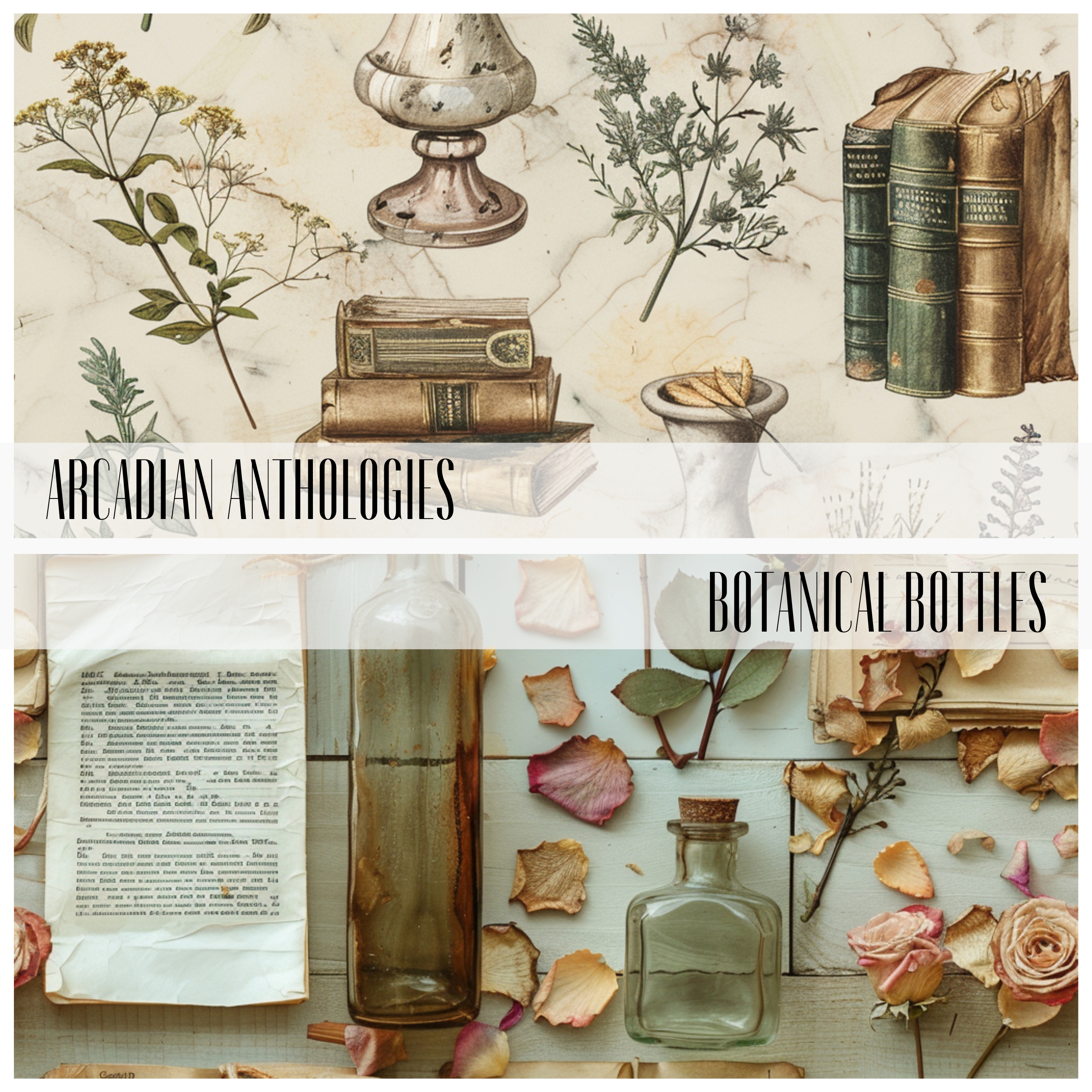 LIGHTER ACADEMIA Seamless Digital Paper Bundle