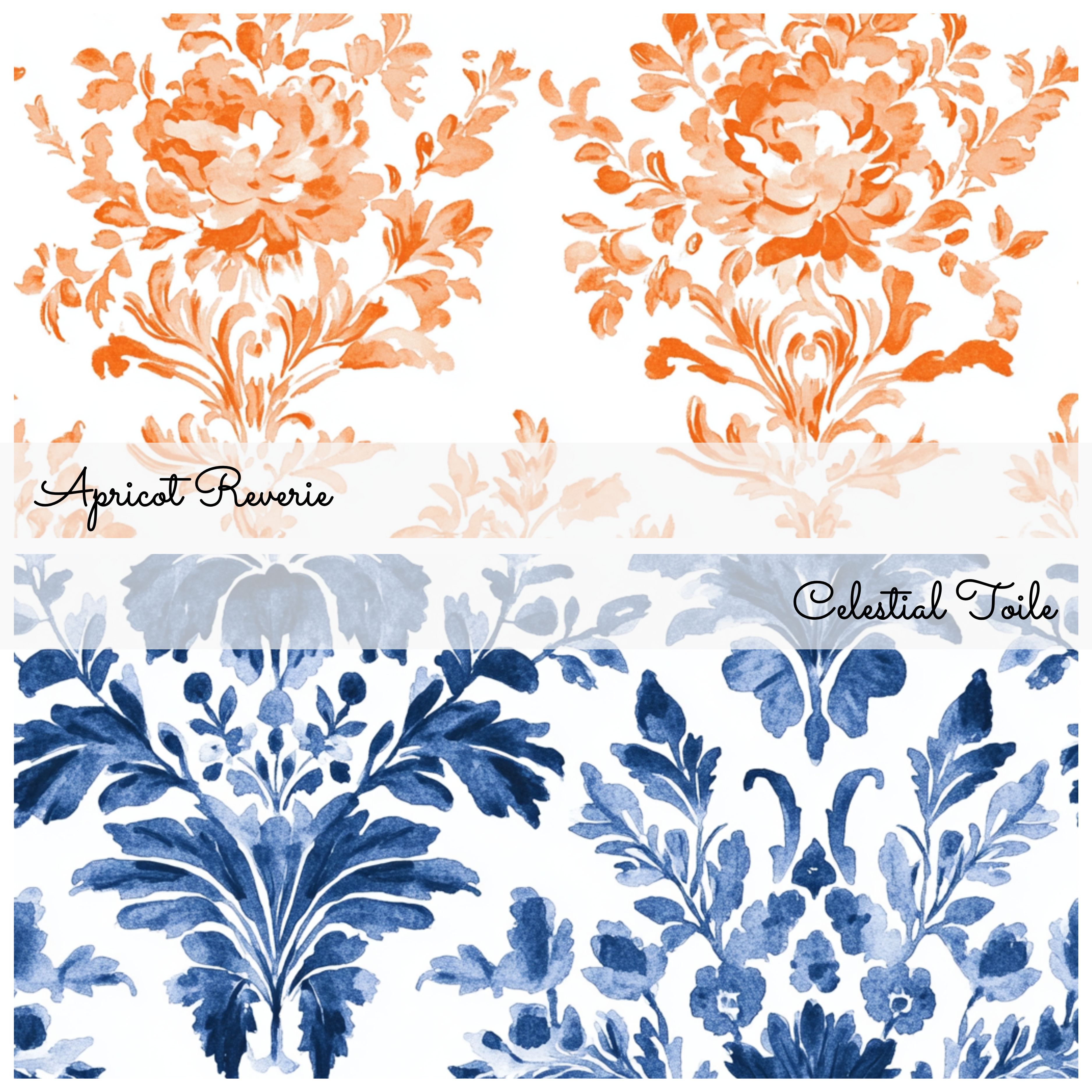 GOLDEN HOUR TOILE DE JOUY Seamless Digital Papers