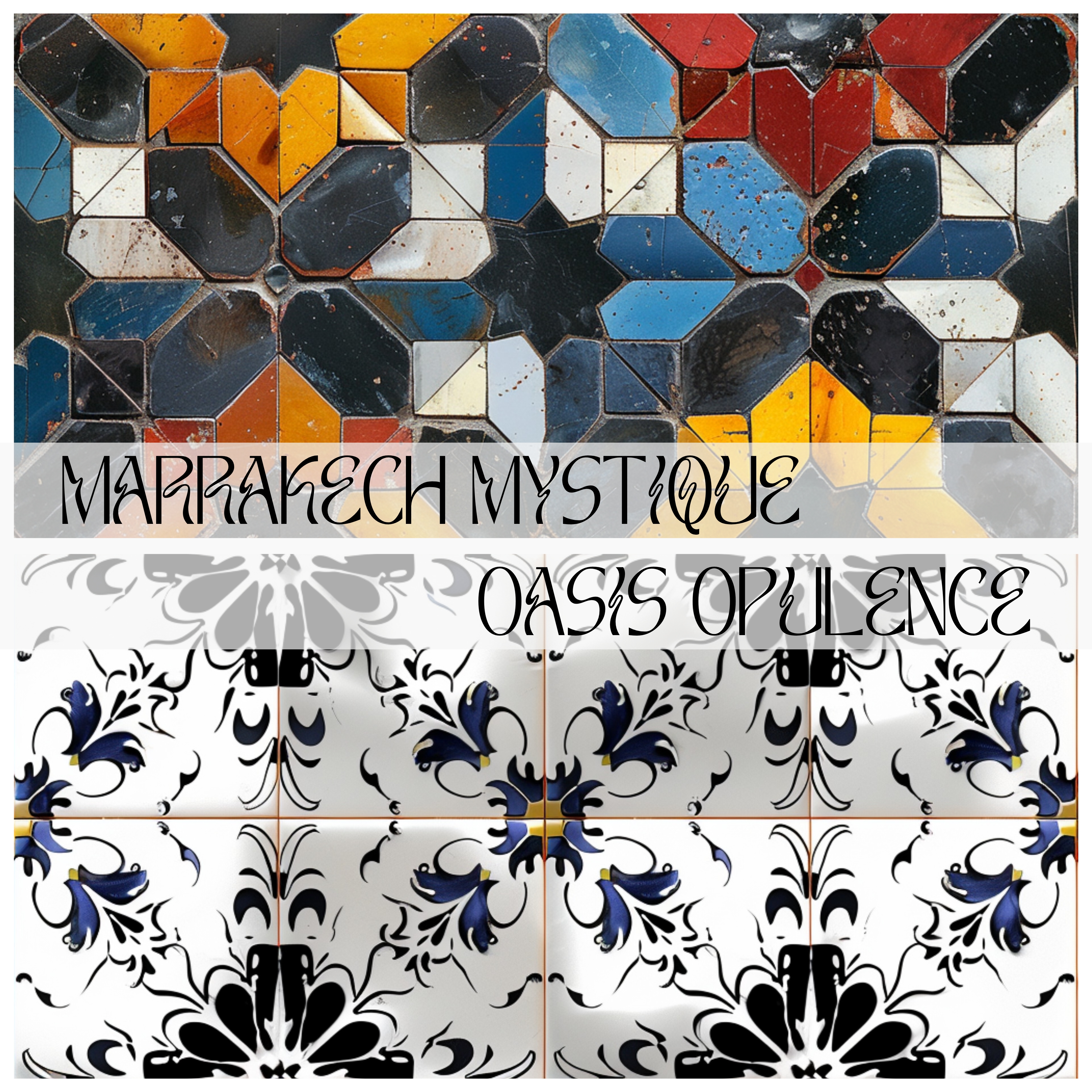 MOROCCAN MOSAIC Seamless Digital Papers