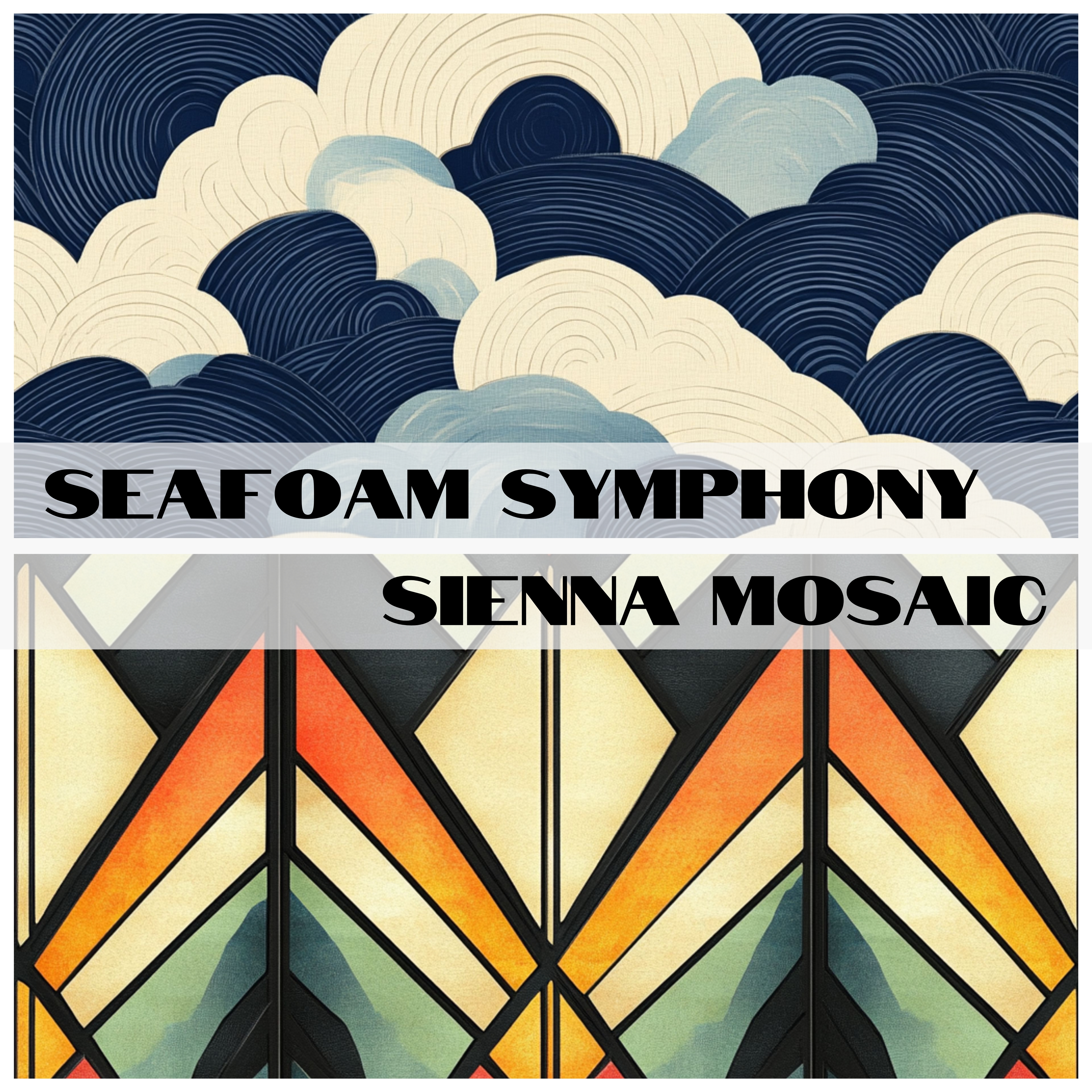 ELEMENTAL ART DECO Seamless Digital Papers