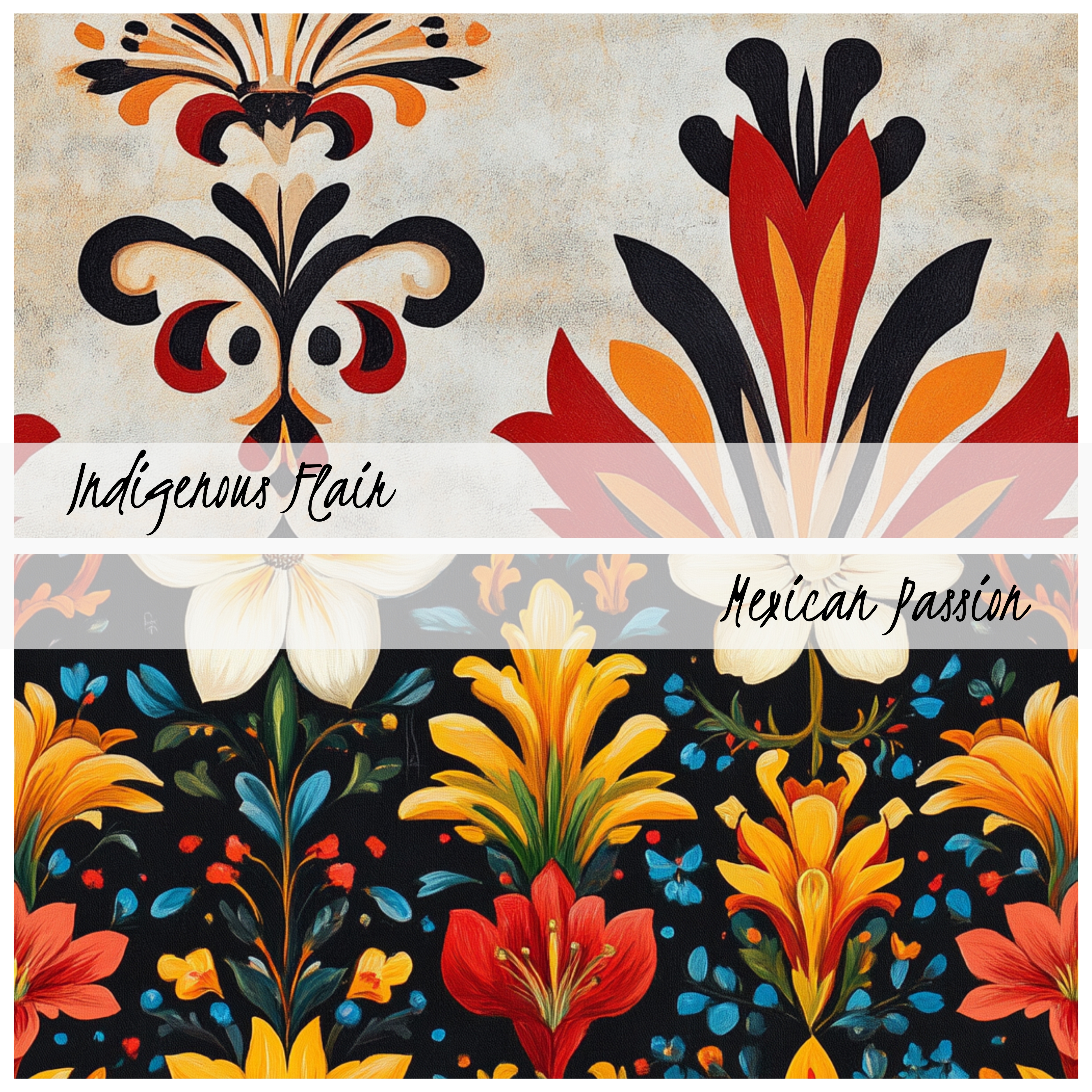 ROOTS & BLOOMS Seamless Digital Papers