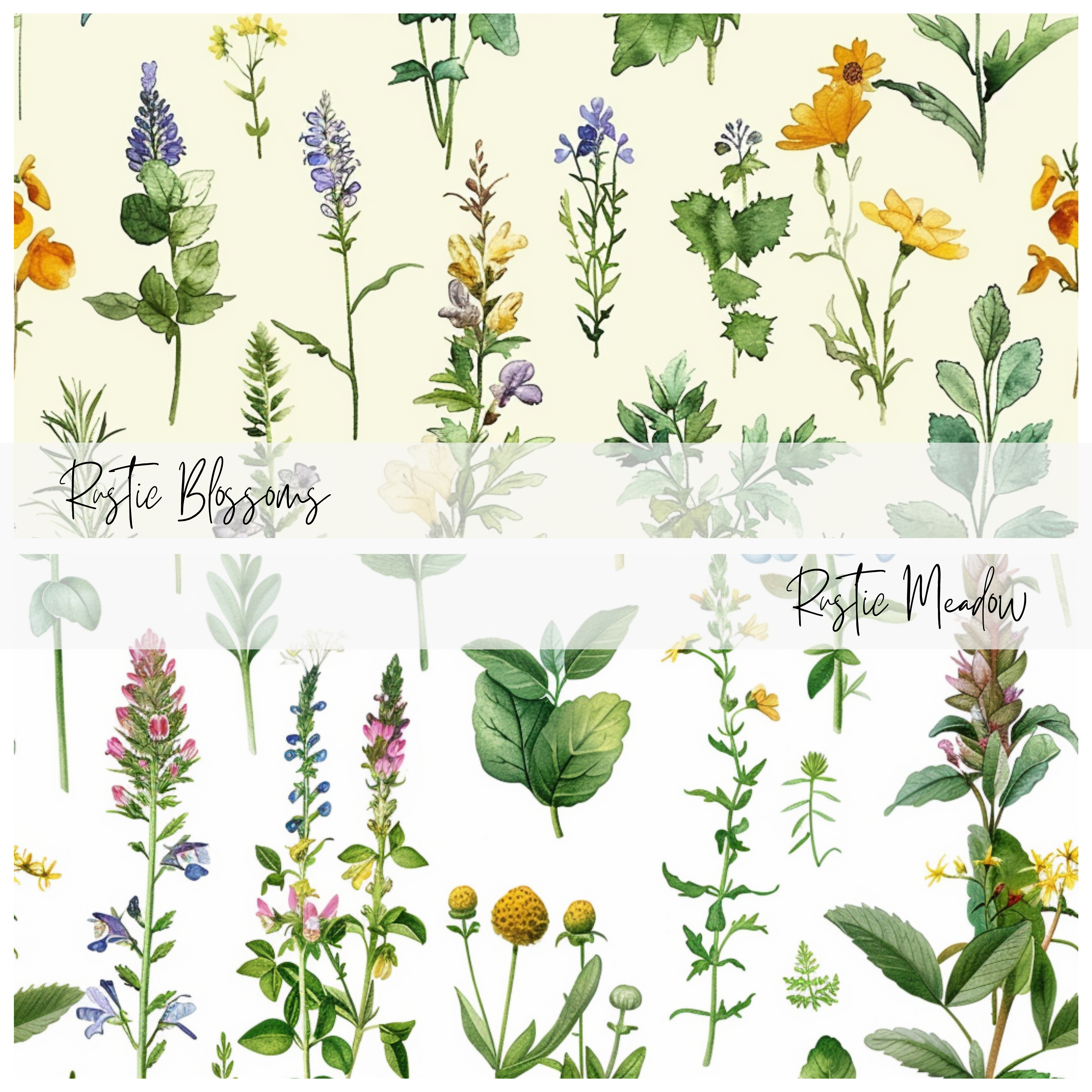 WHIMSY IN THE WILD Seamless Digital Papers