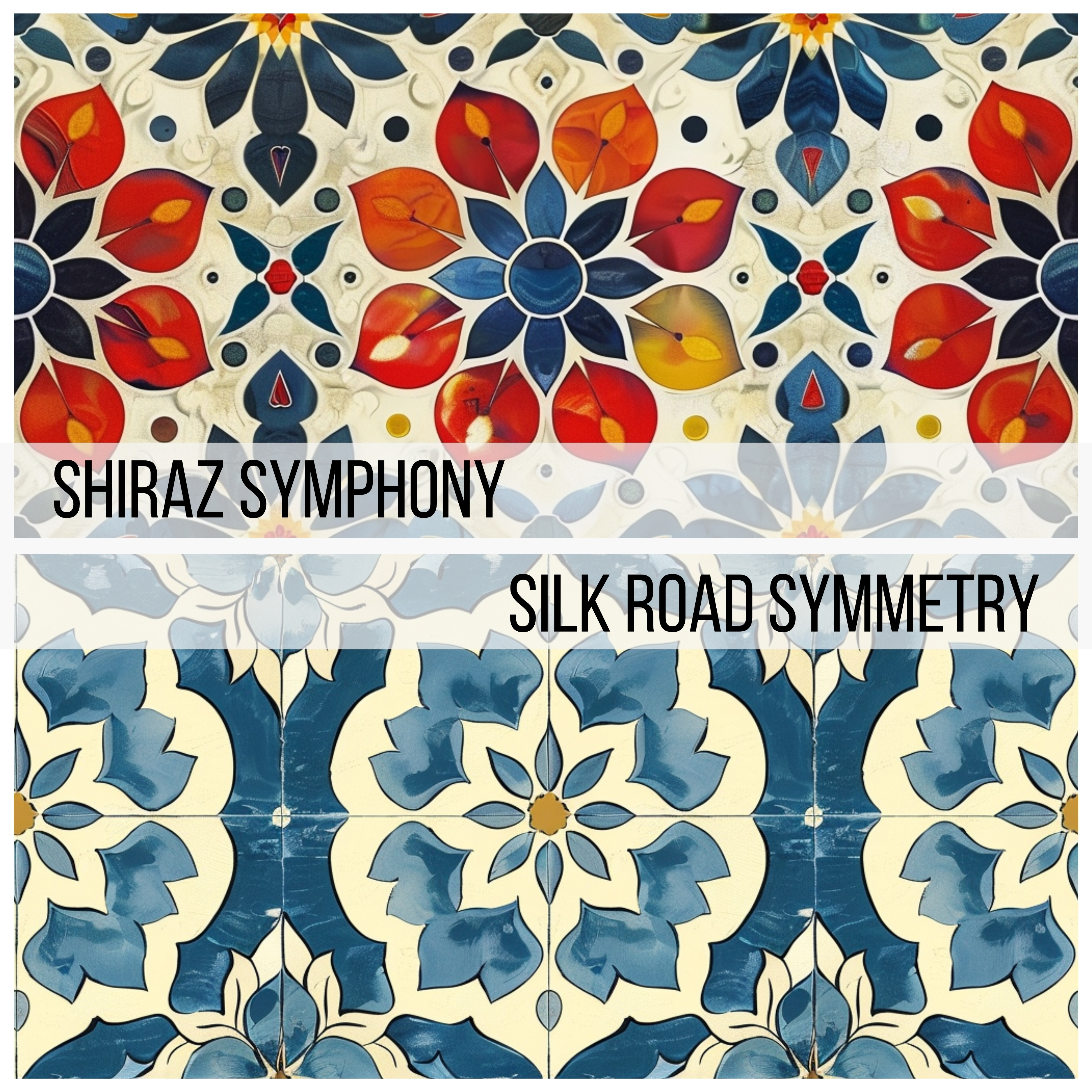 PATTERNS OF PERSIA Seamless Digital Paper Bundle