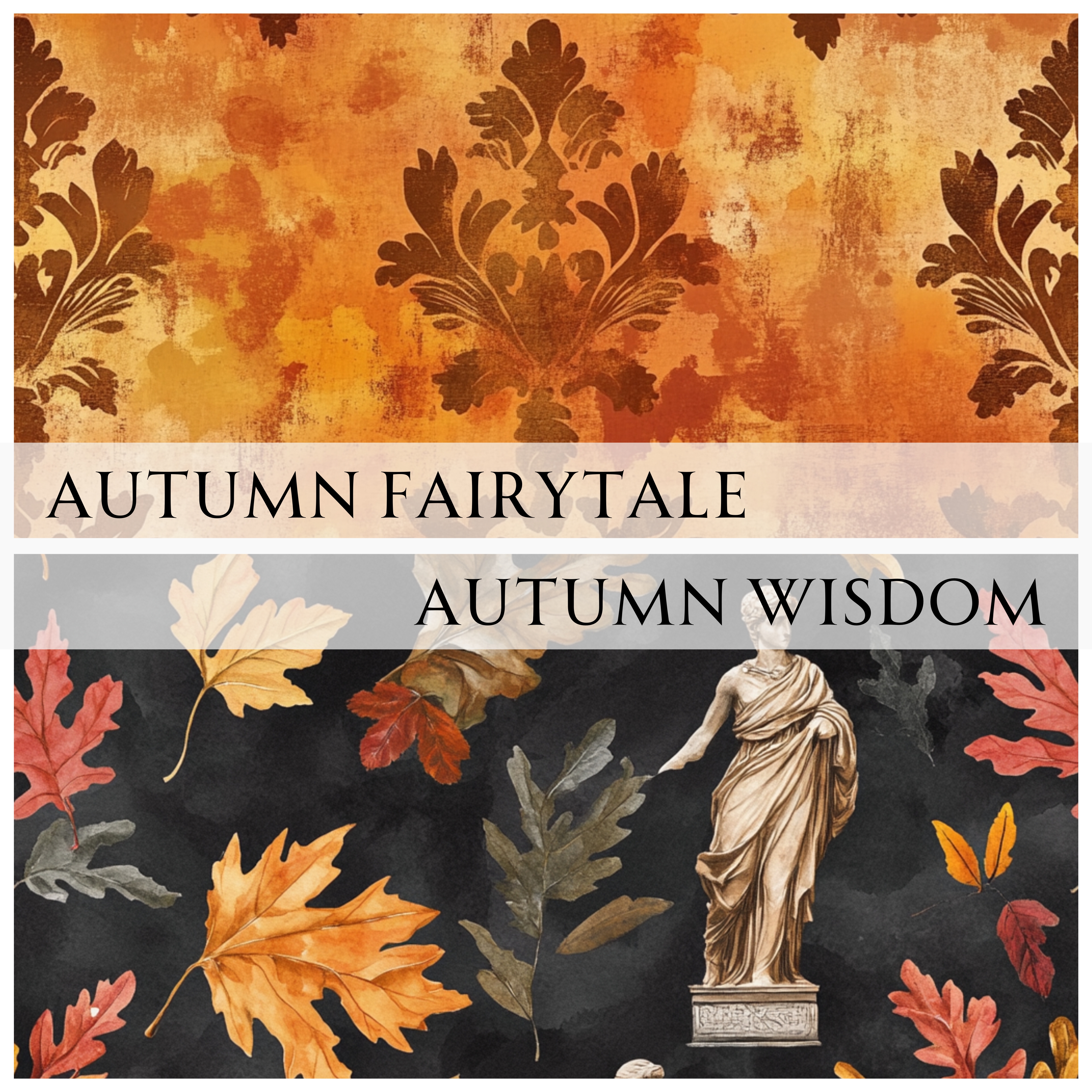 AUTUMN ACADEMIA Seamless Digital Papers